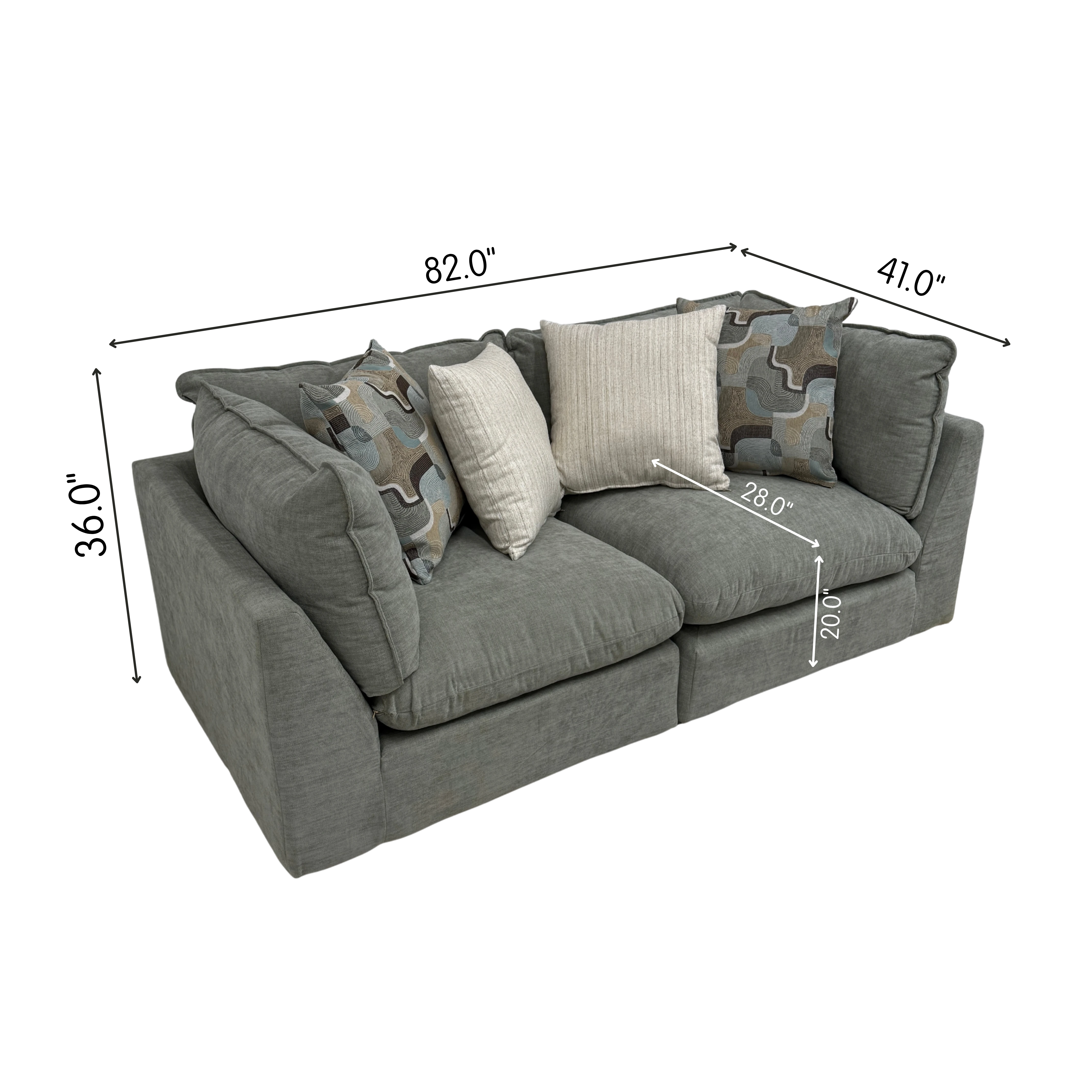 Willow 2-Piece Loveseat