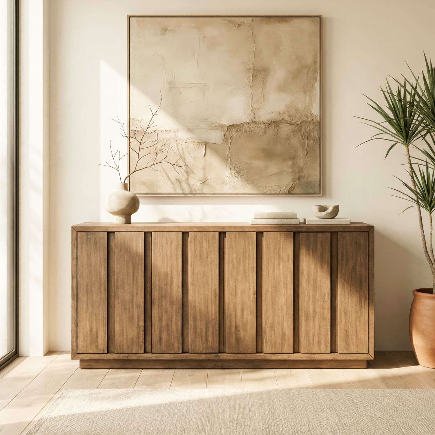 4 Door Accent Cabinet