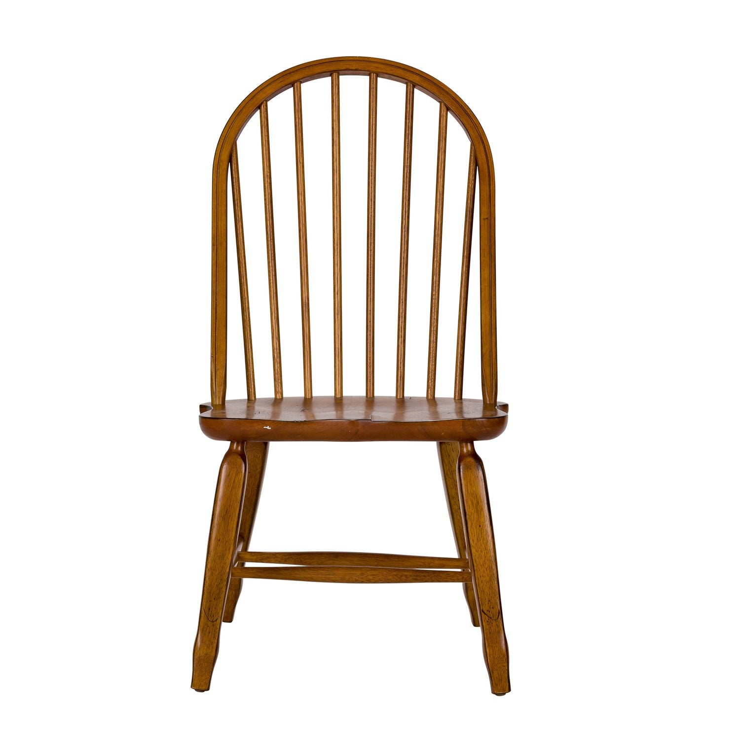 Bow Back Side Chair -  Oak