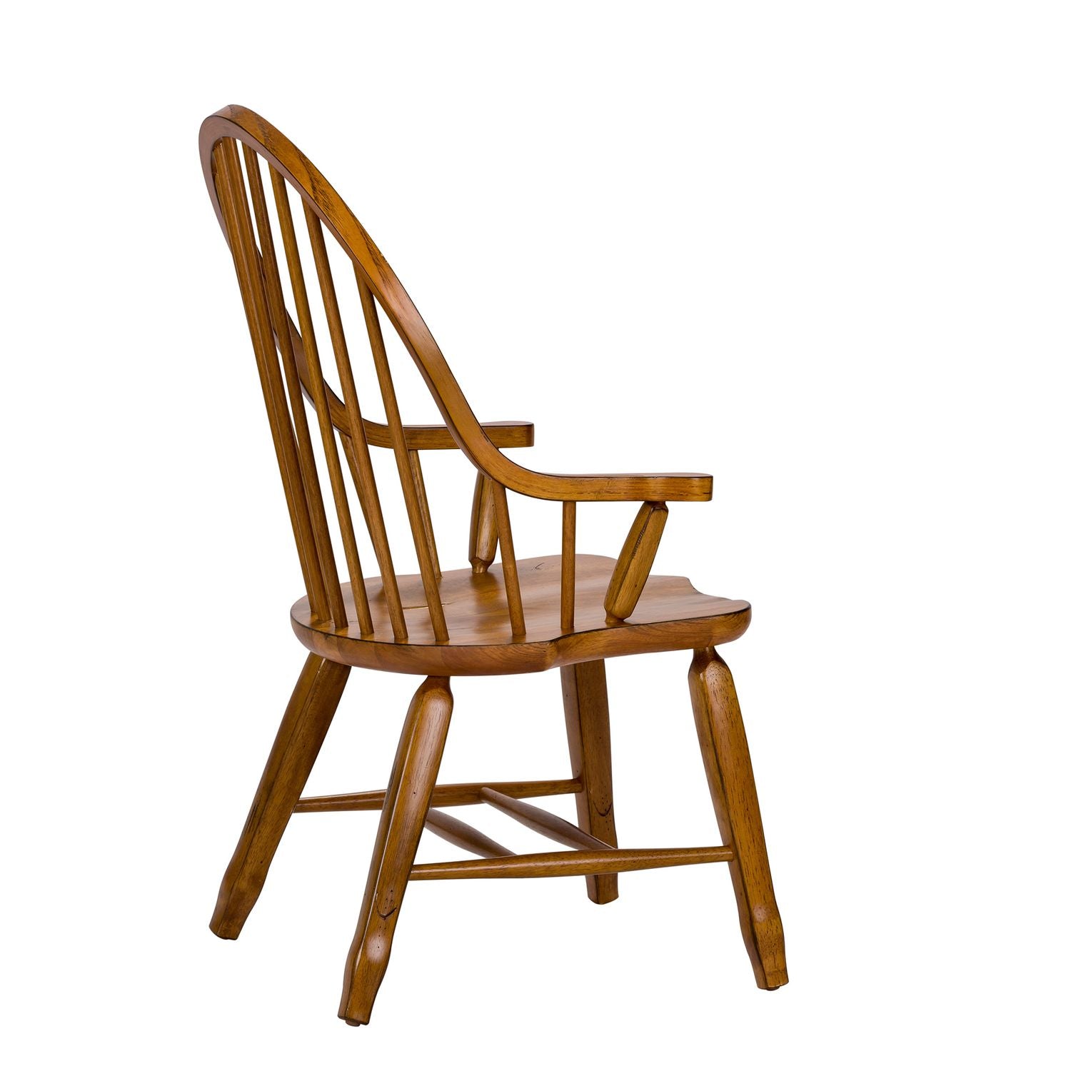 Bow Back Arm Chair - Oak