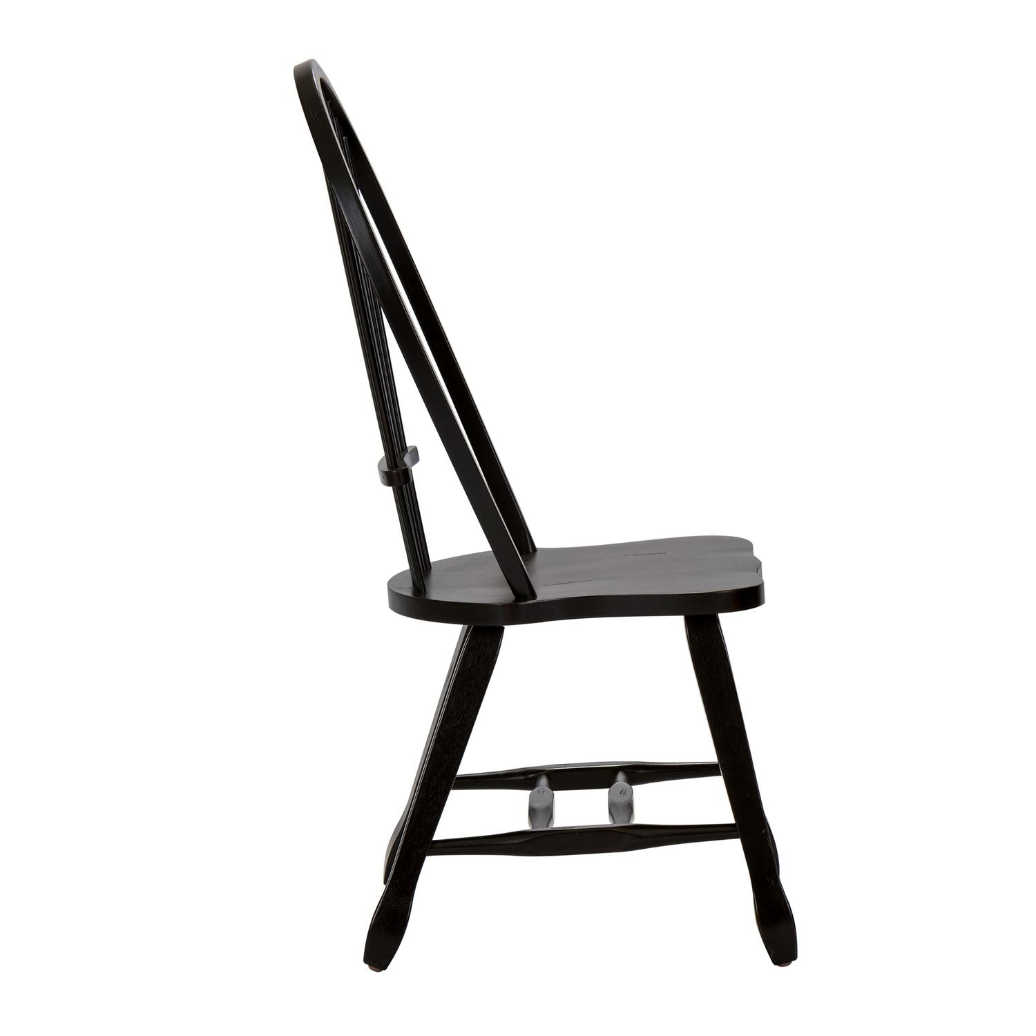 Sheaf Back Side Chair - Black