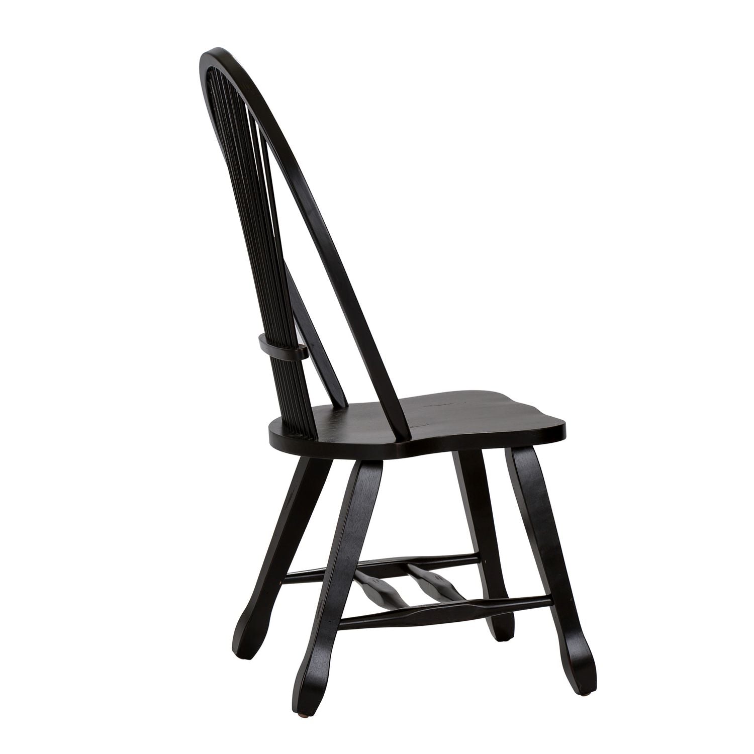 Sheaf Back Side Chair - Black
