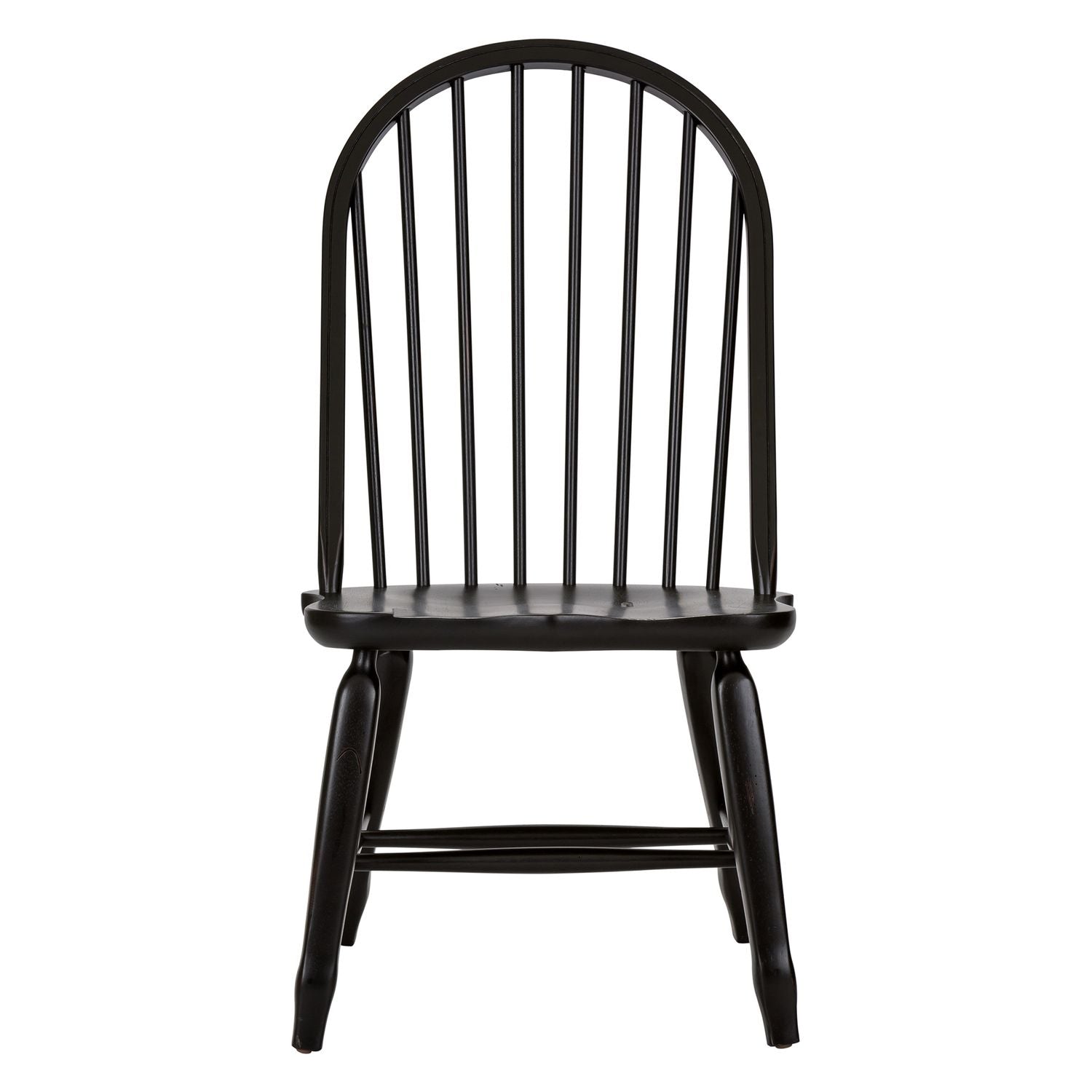 Bow Back Side Chair - Black