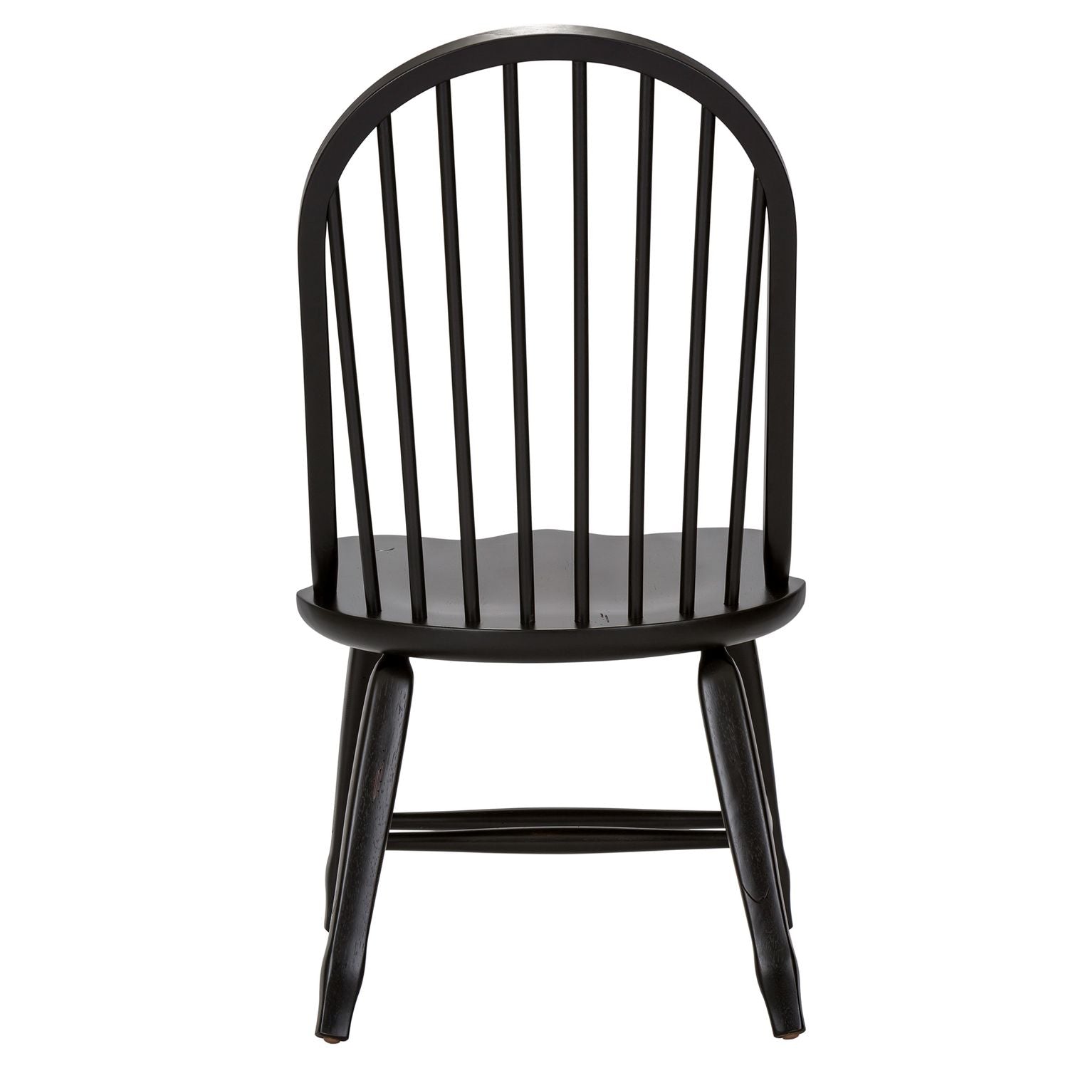 Bow Back Side Chair - Black