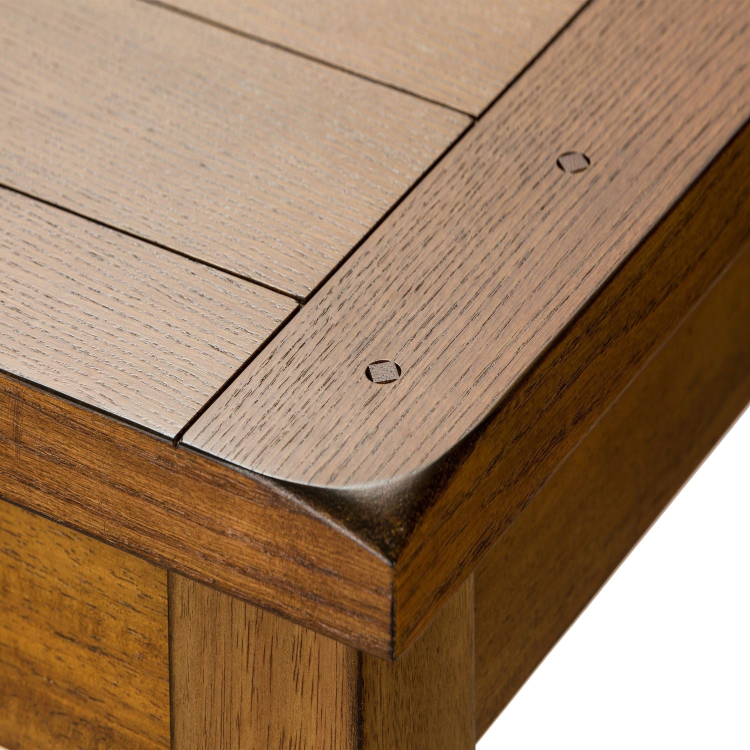 Rectangular Leg Table - Oak