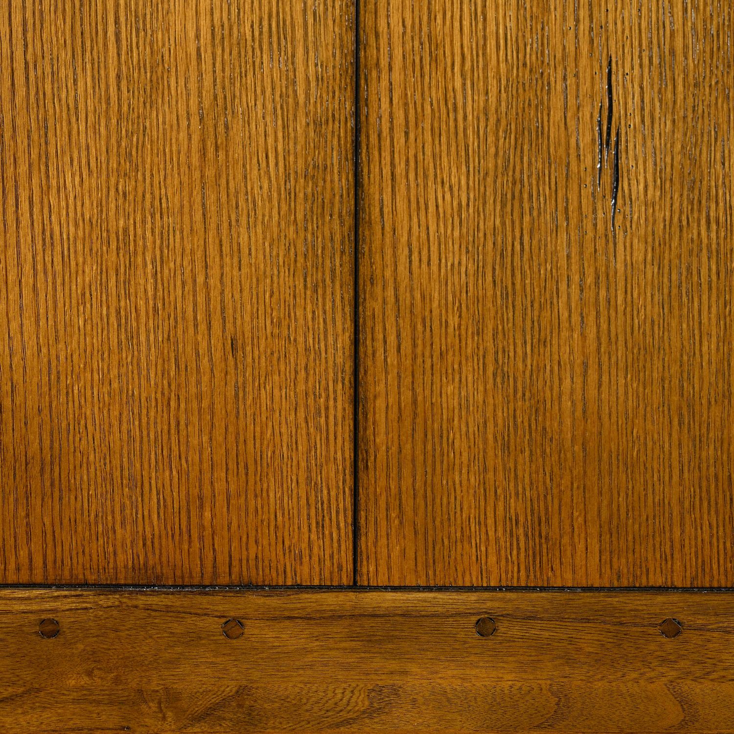 Rectangular Leg Table - Oak