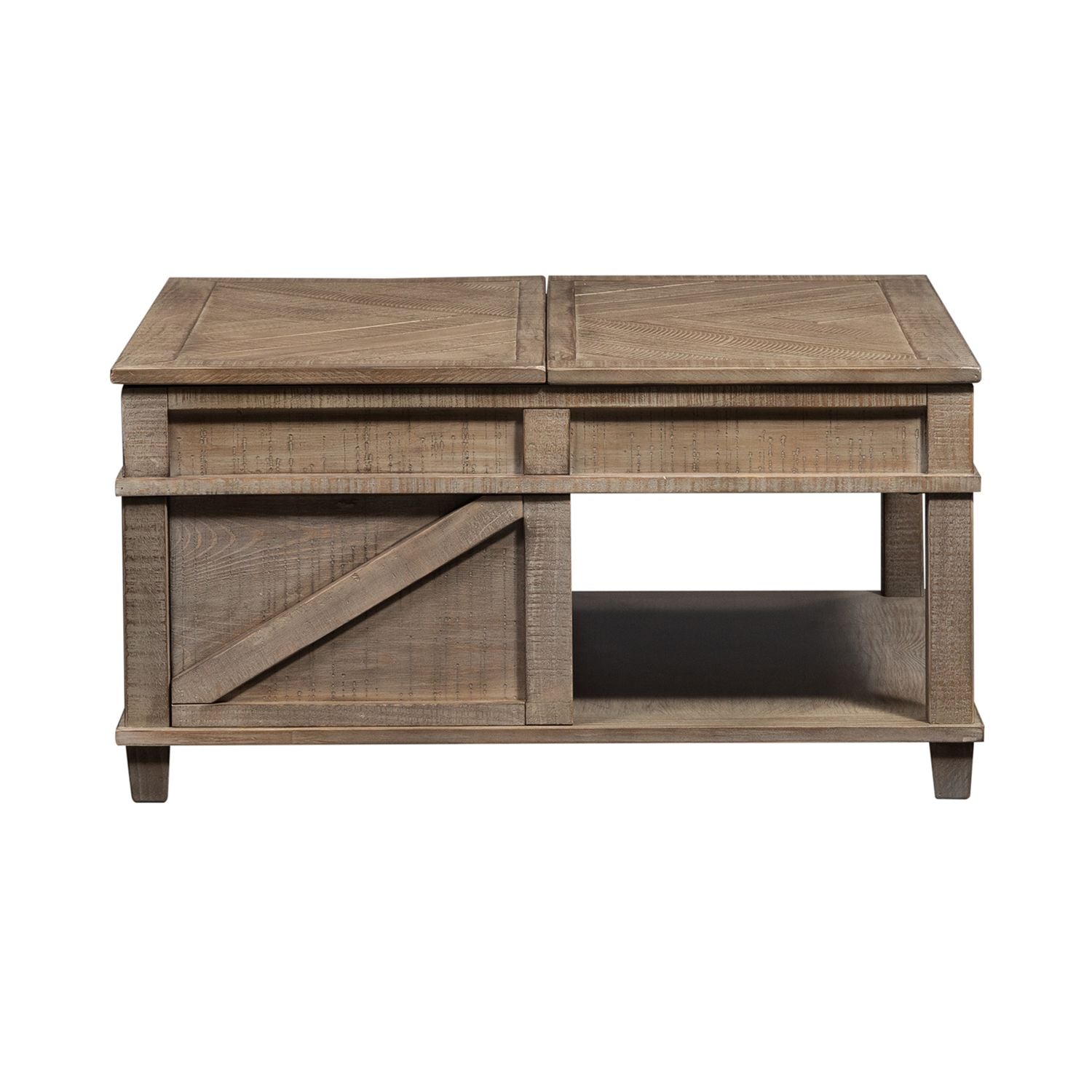Square Lift Top Cocktail Table