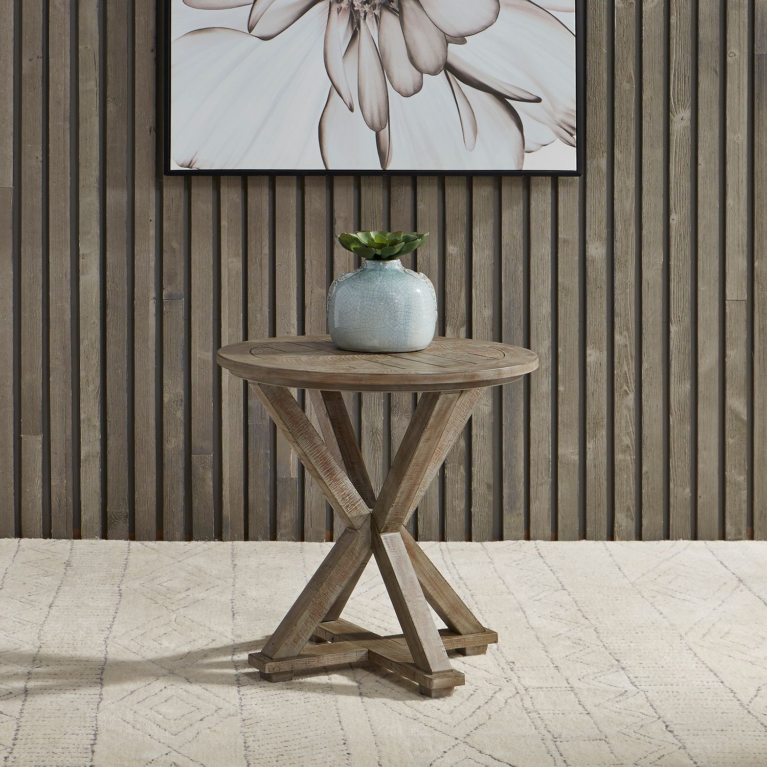 Round End Table