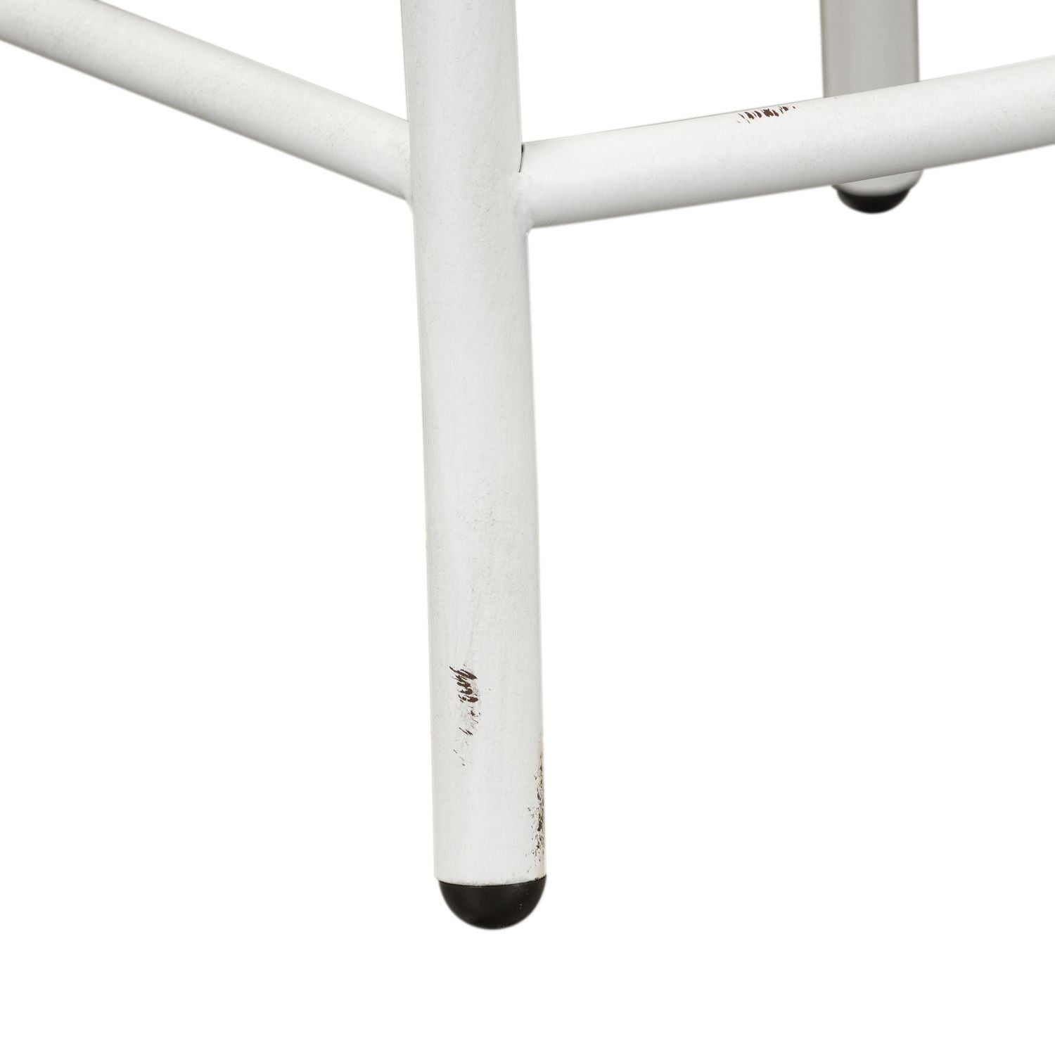 X Back Counter Chair - Antique White