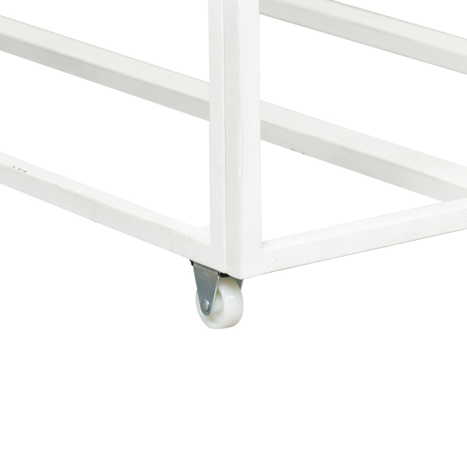 Twin Metal Trundle - Antique White