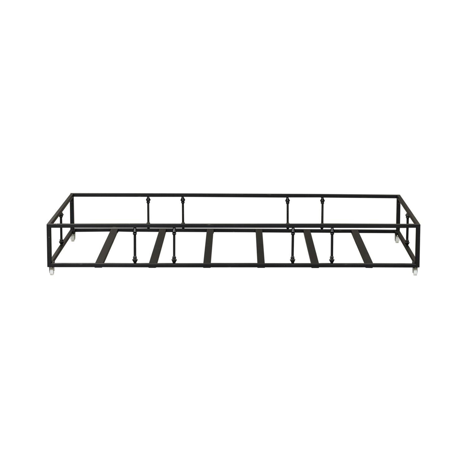 Twin Metal Trundle - Black