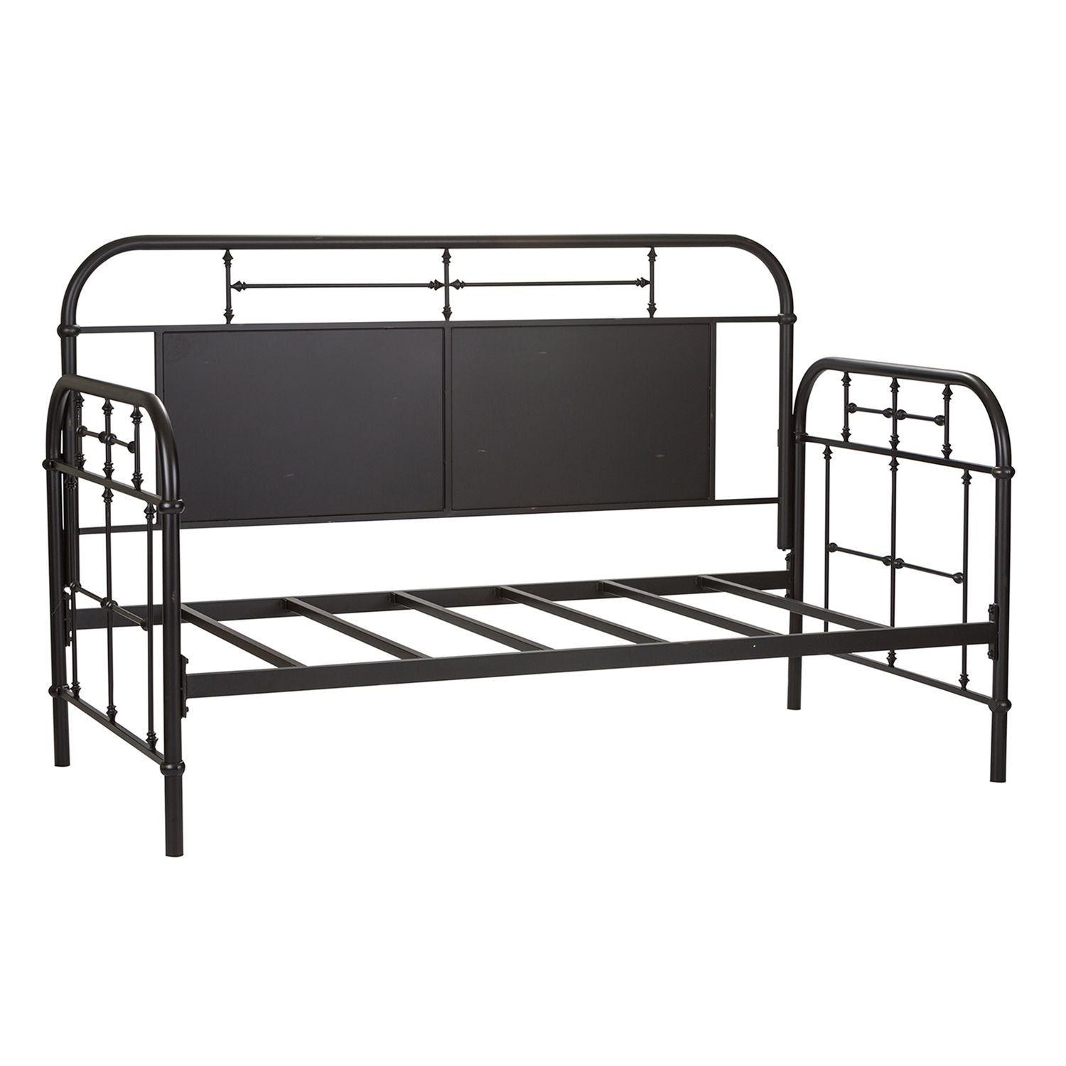 Twin Metal Day Bed - Black