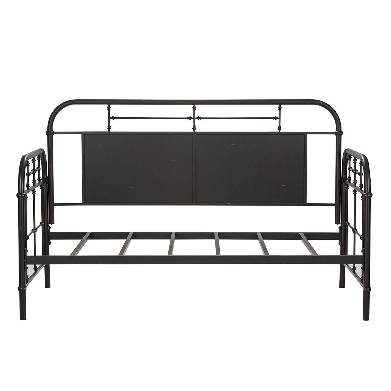 Twin Metal Day Bed - Black