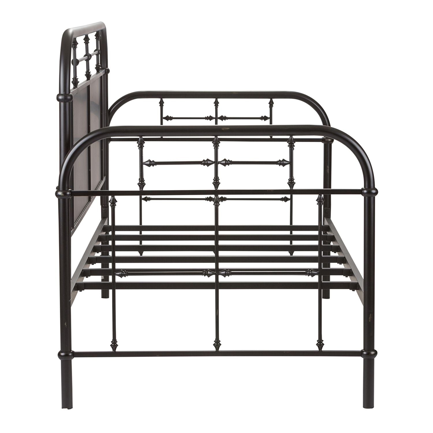 Twin Metal Day Bed - Black