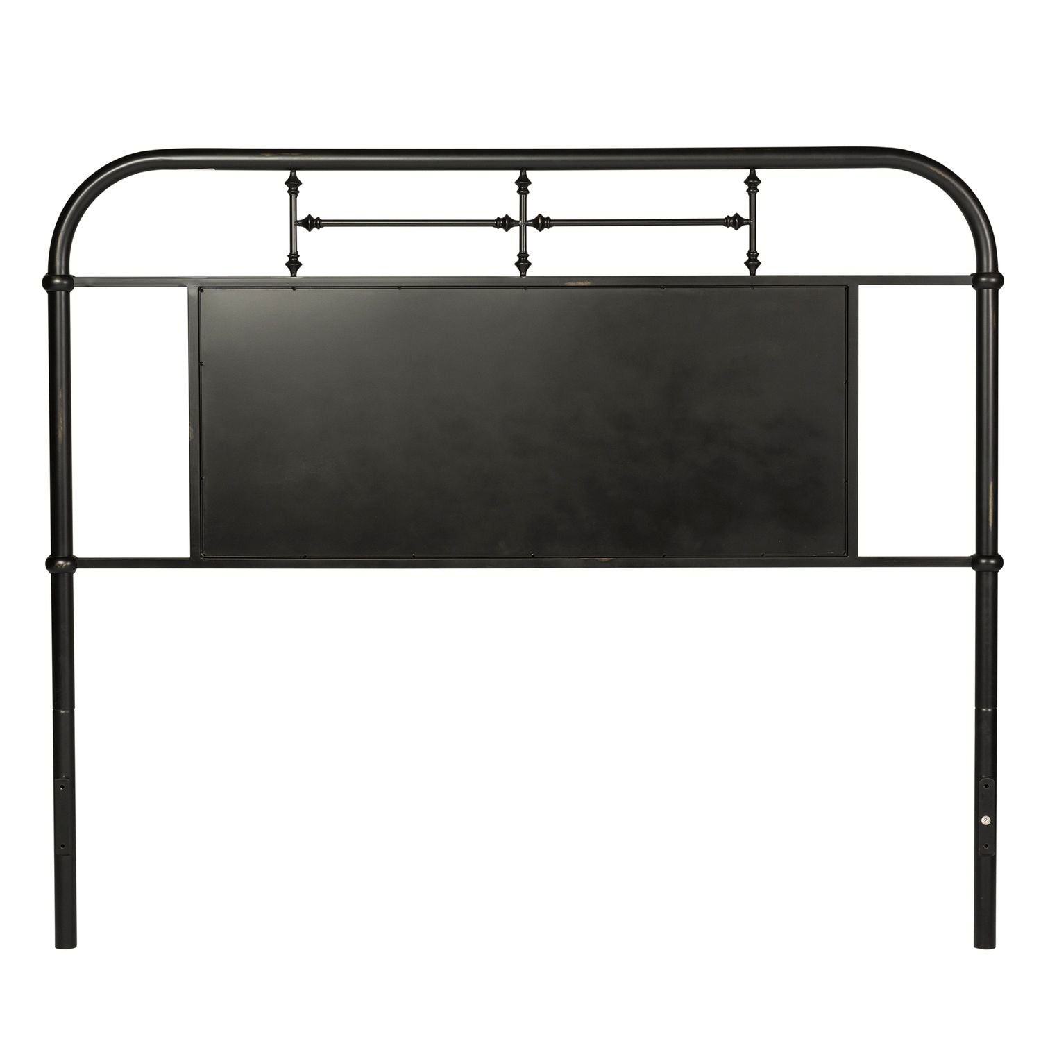 Queen Metal Headboard - Black