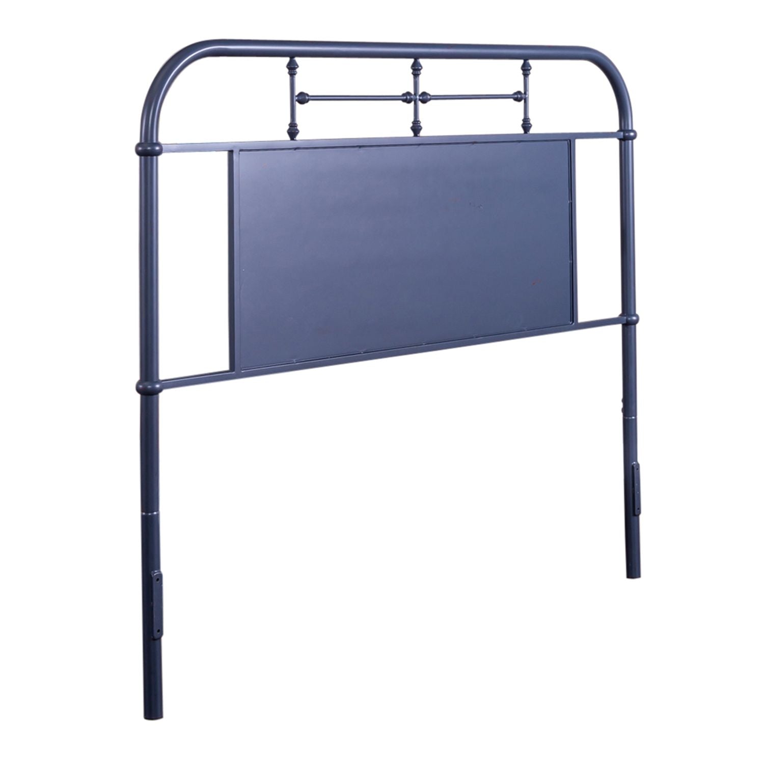 Queen Metal Headboard - Navy