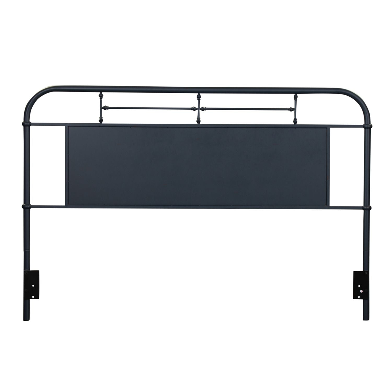 King Metal Headboard - Navy