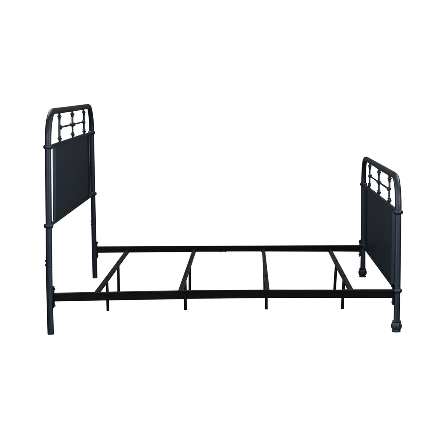King Metal Bed- Navy