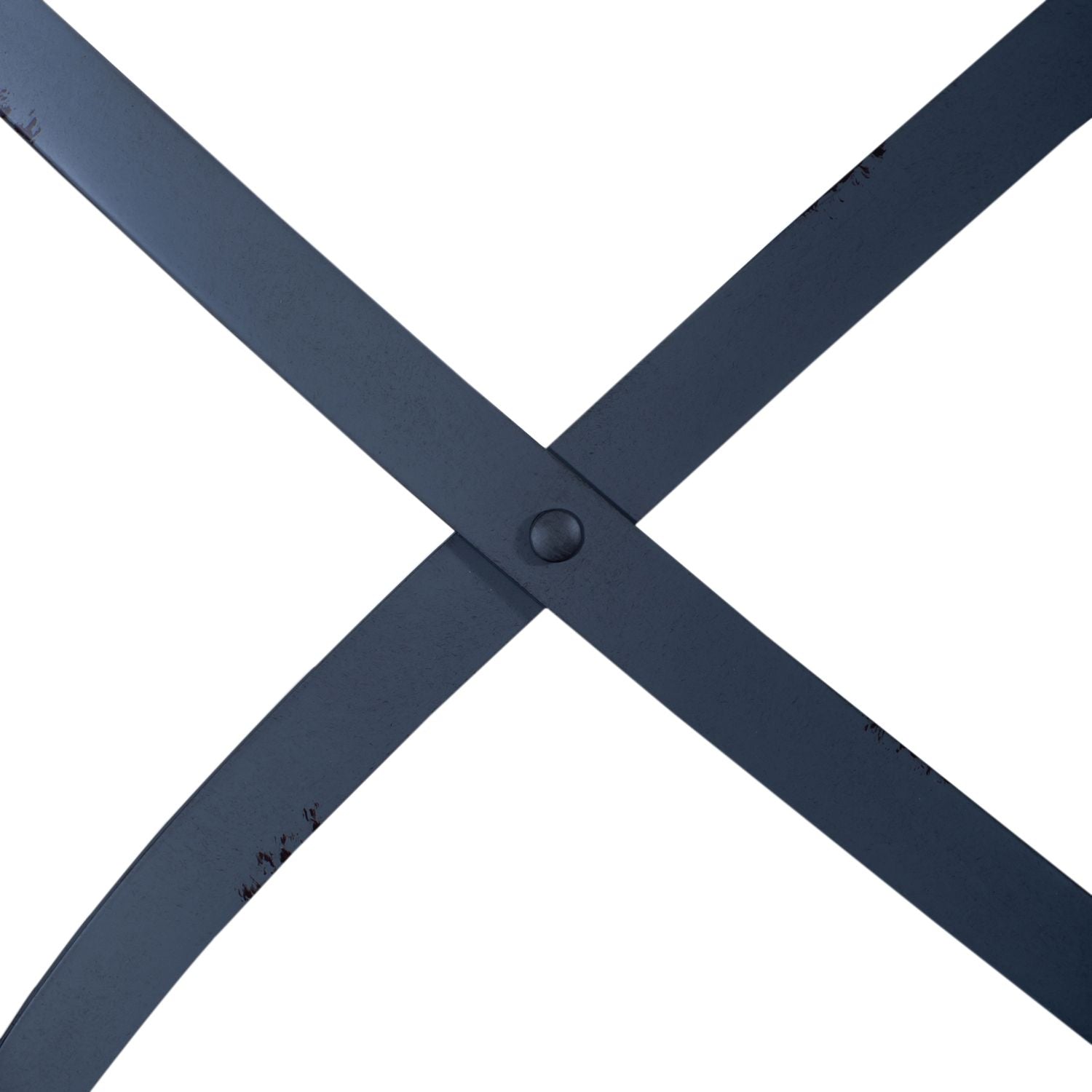 X Back Side Chair- Navy