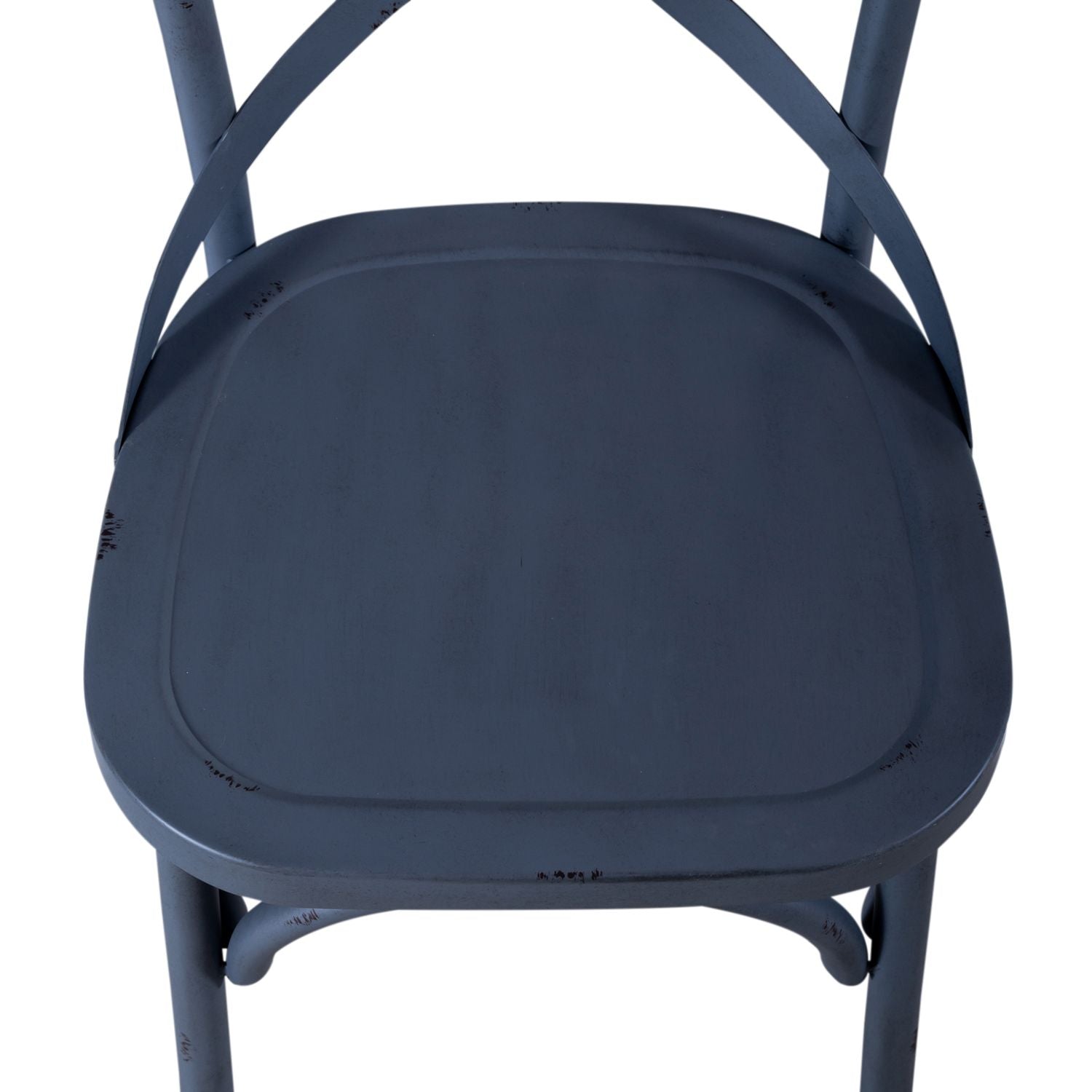 X Back Side Chair- Navy