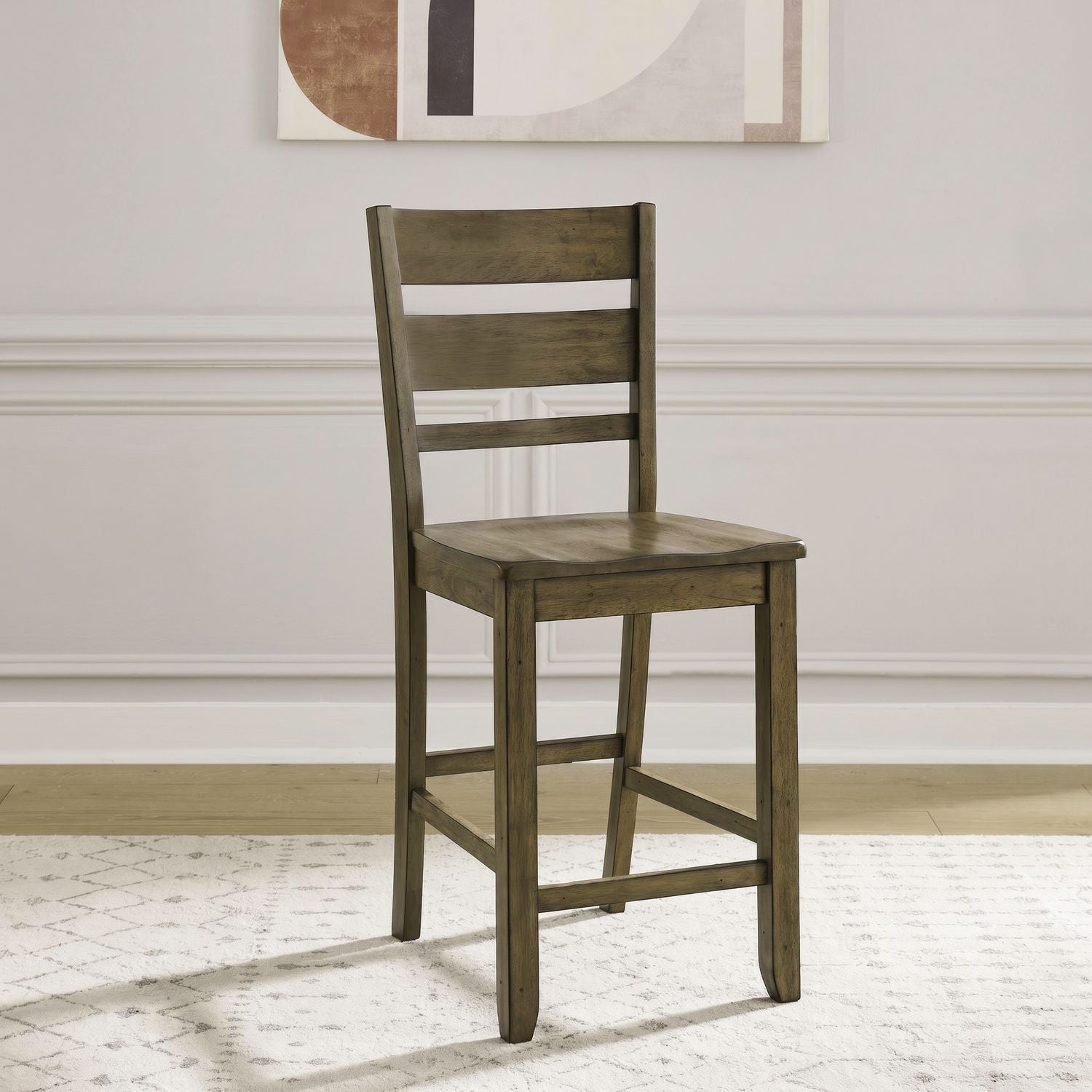 Slat Back Counter Chair (RTA)