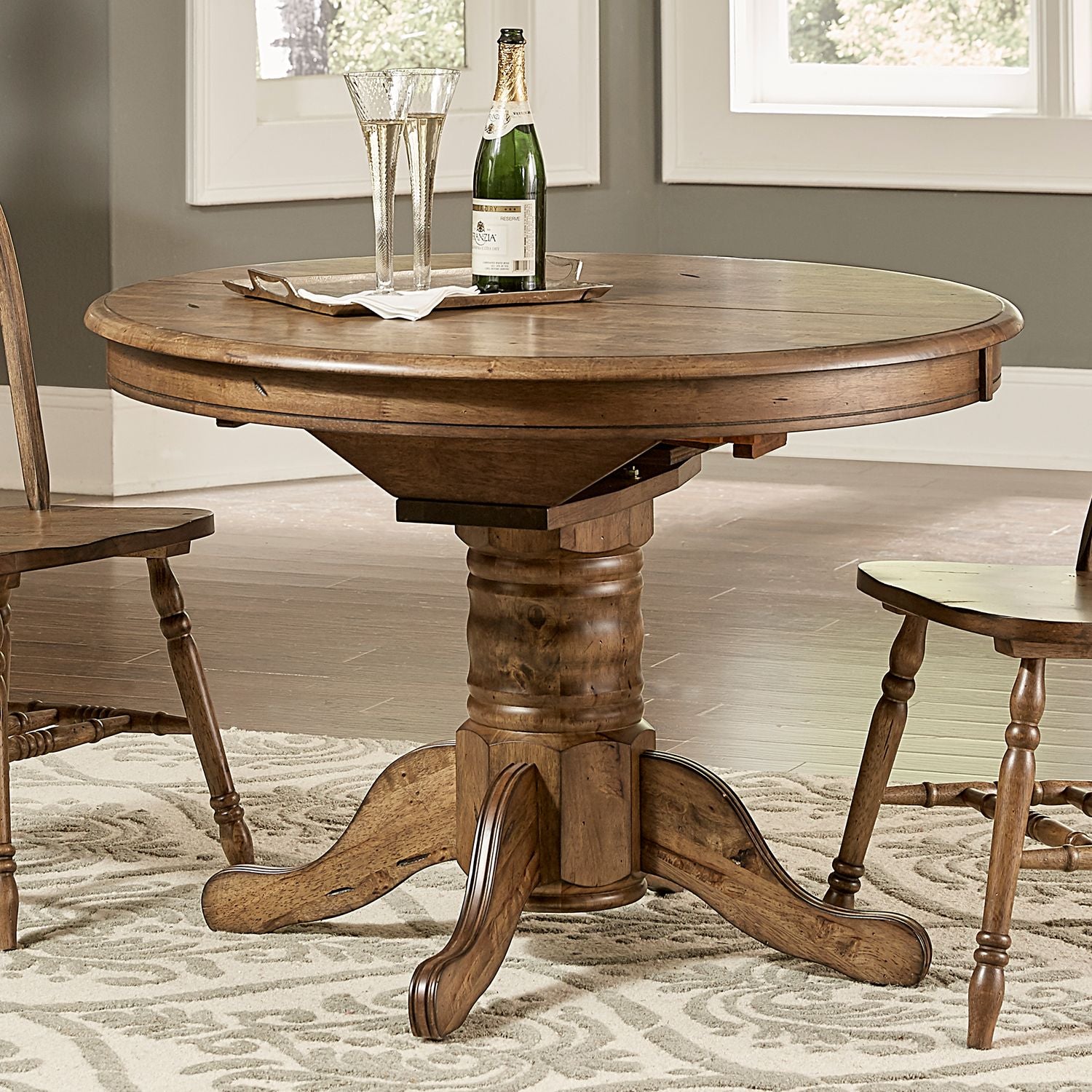 Oval Pedestal Table Top