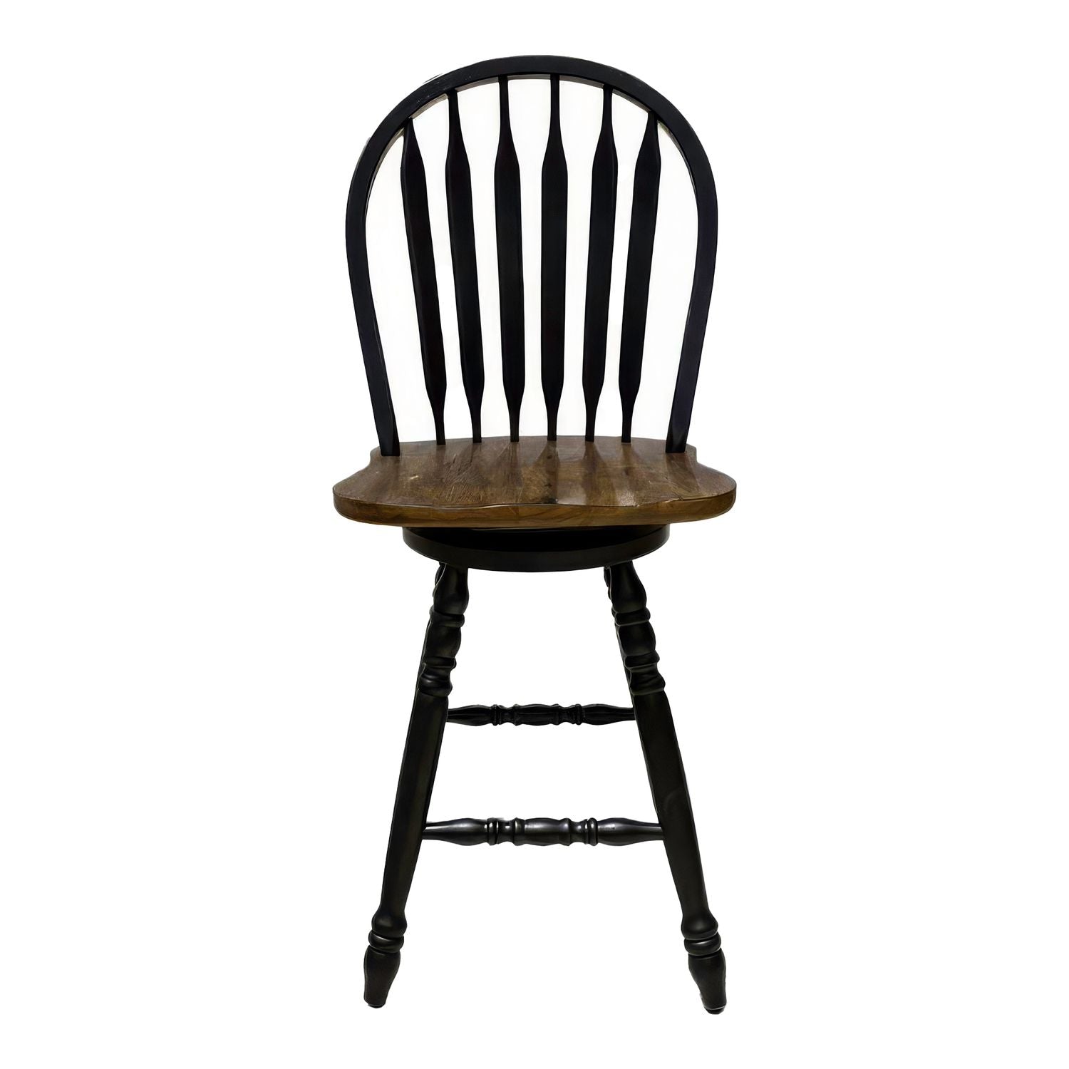 Windsor Swivel Counter Chair - Black