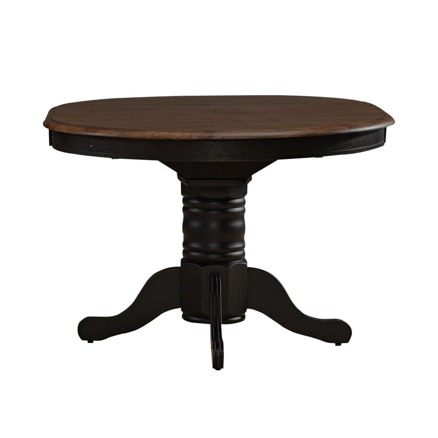 Pedestal Table Set- Black