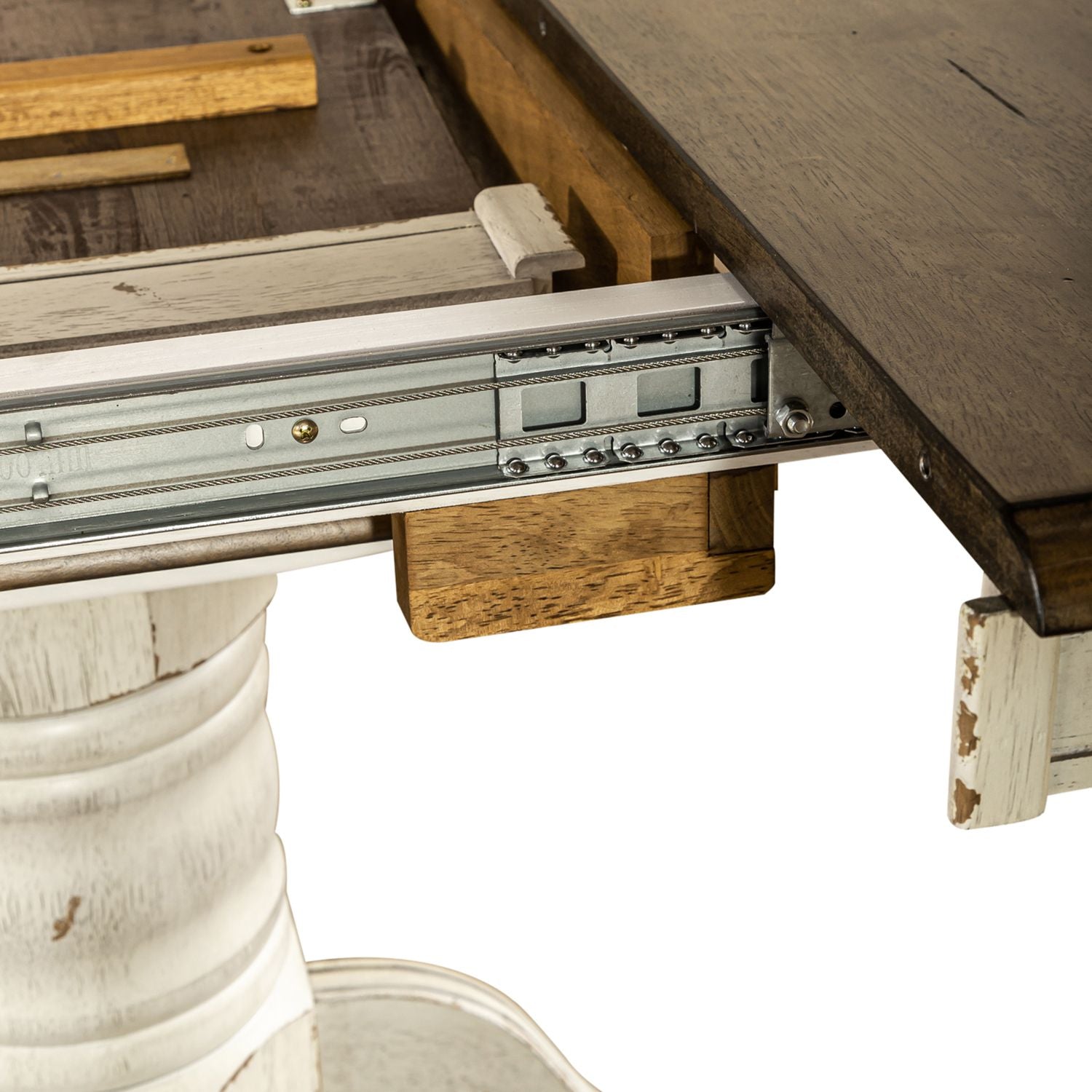 Oval Pedestal Table Top- White