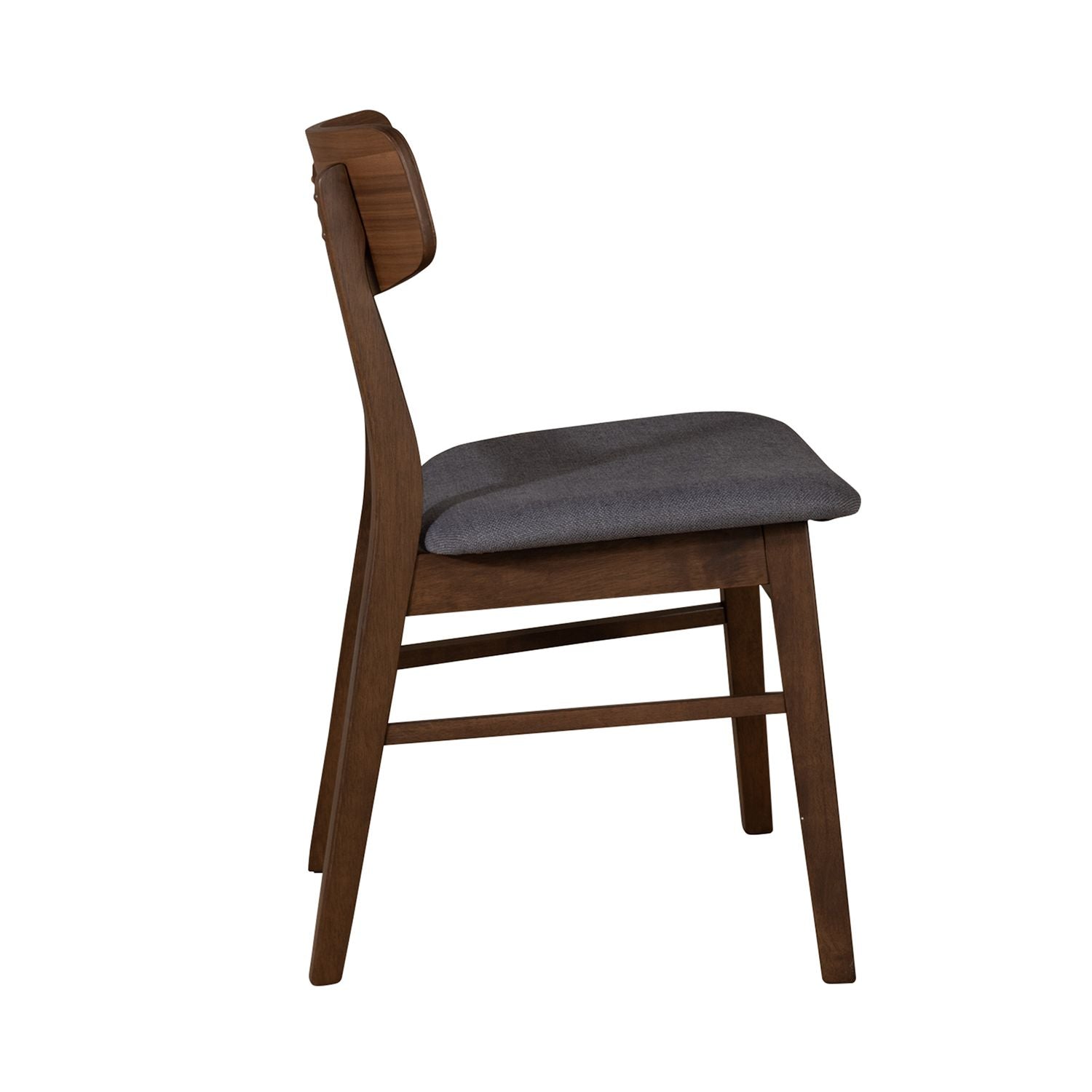 Panel Back Side Chair- Grey (RTA)