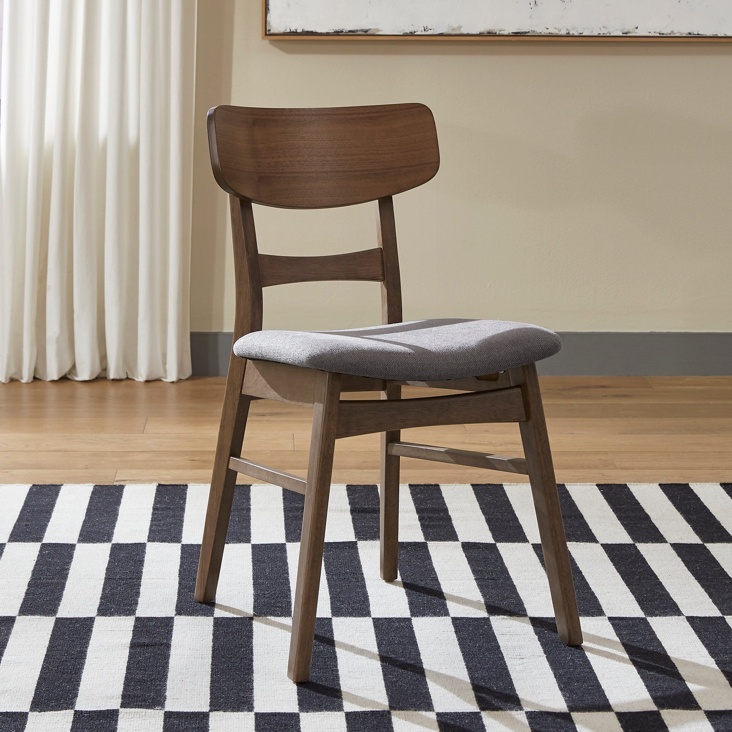 Panel Back Side Chair