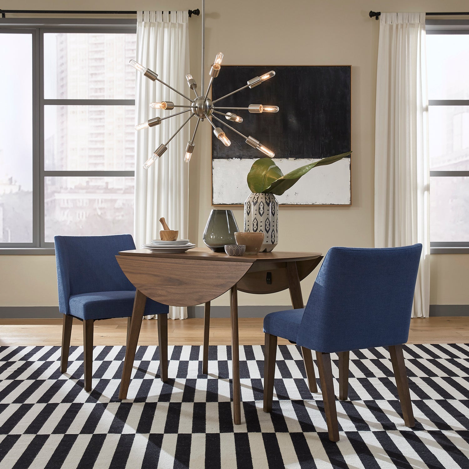 Space Savers 3-Piece Drop Leaf Dining Set