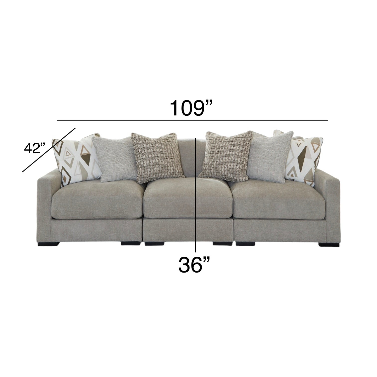 Jolie Sectional -Customizable