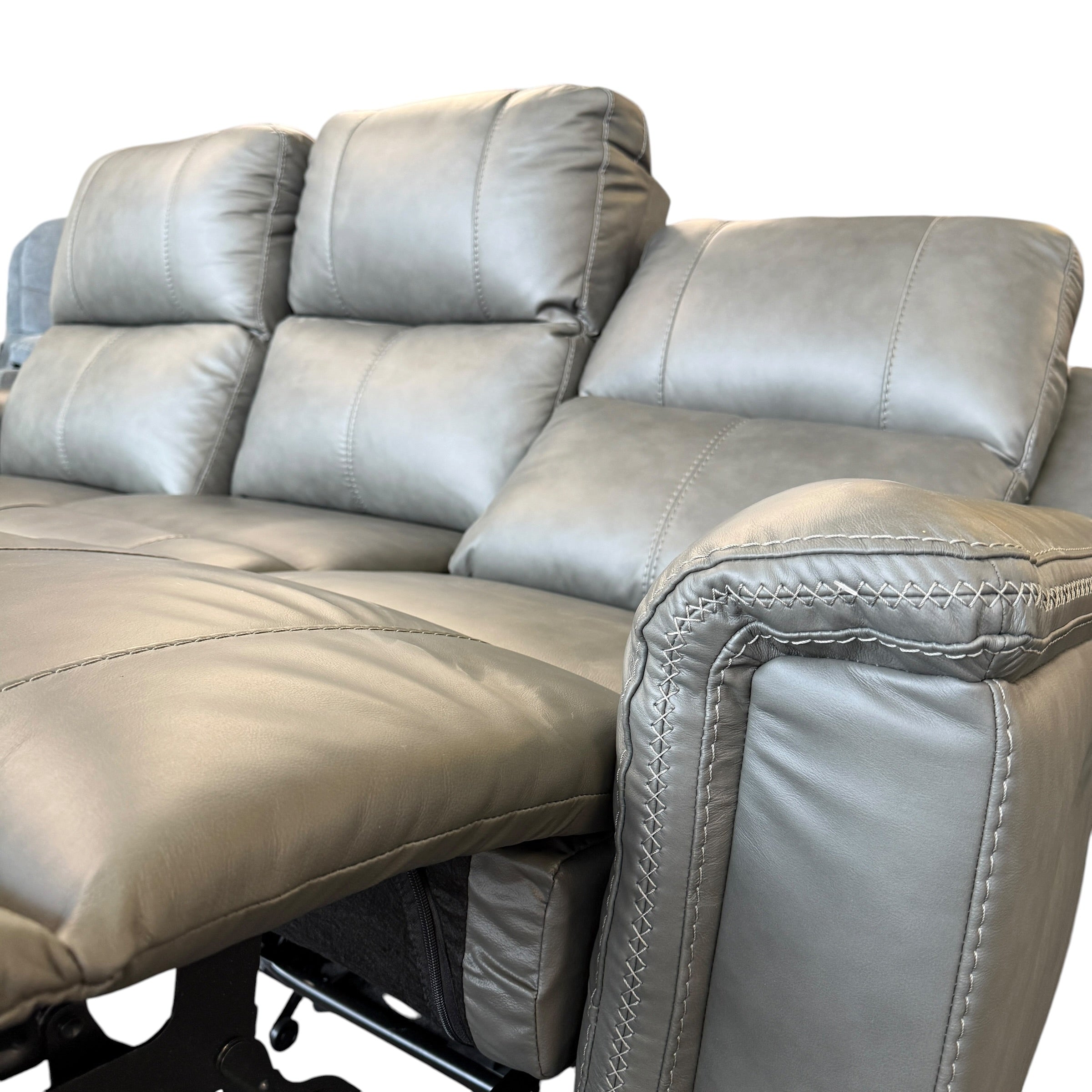 Bennet Electric Leather Recliner Sofa