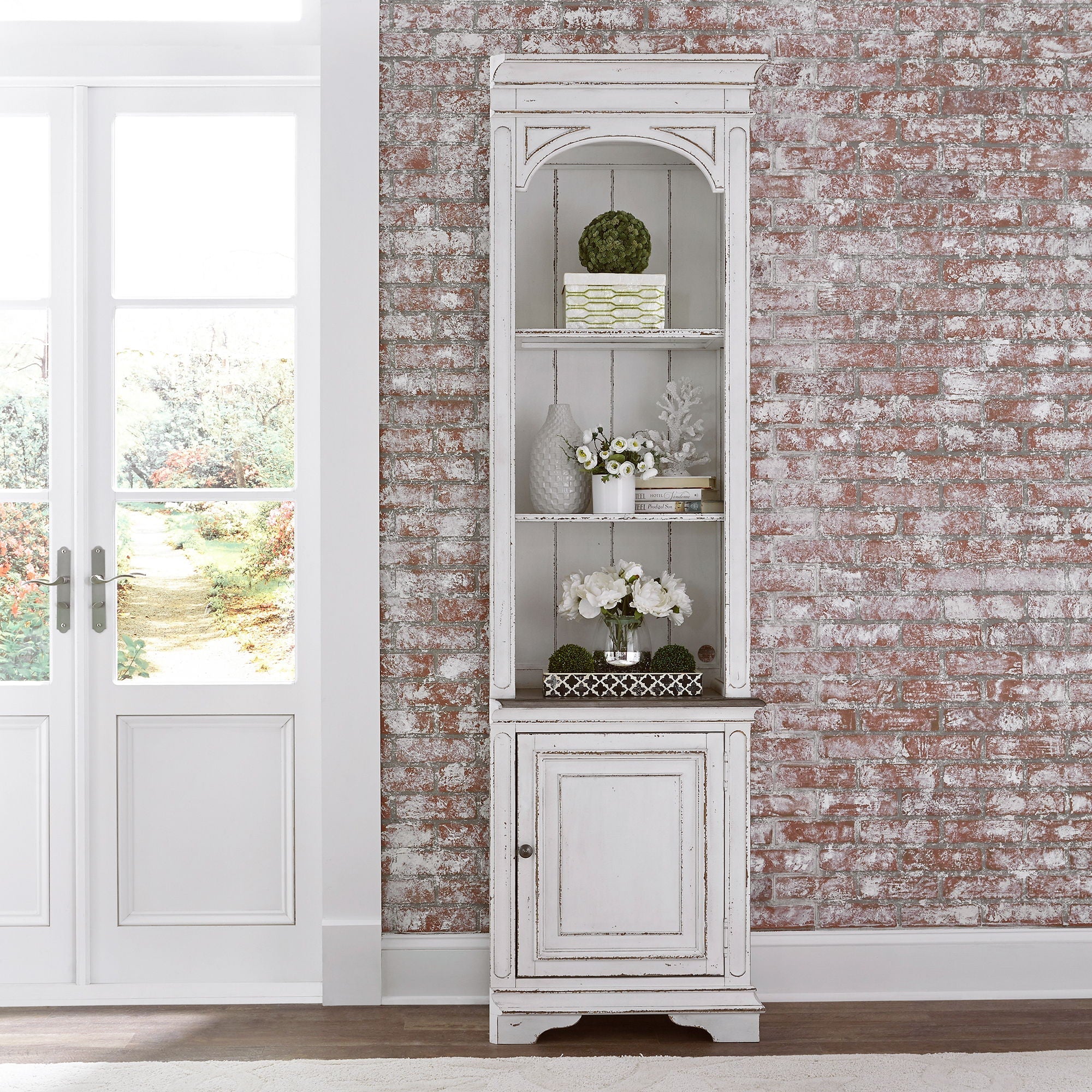 Magnolia Manor - Right Pier - Antique White