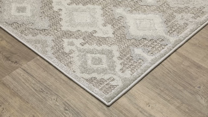 Oriental Weavers Tangier TAN08 Beige/Grey Area Rug
