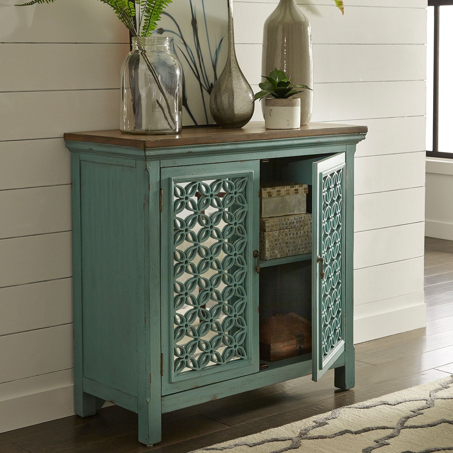2 Door Accent Cabinet