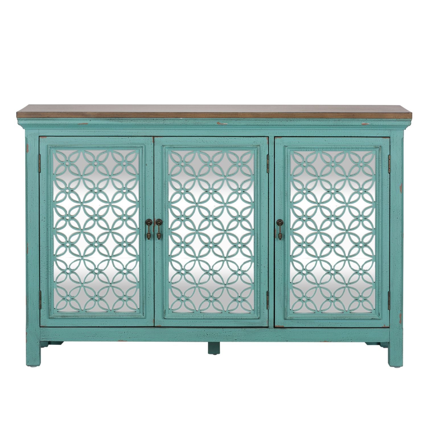 3 Door Accent Cabinet