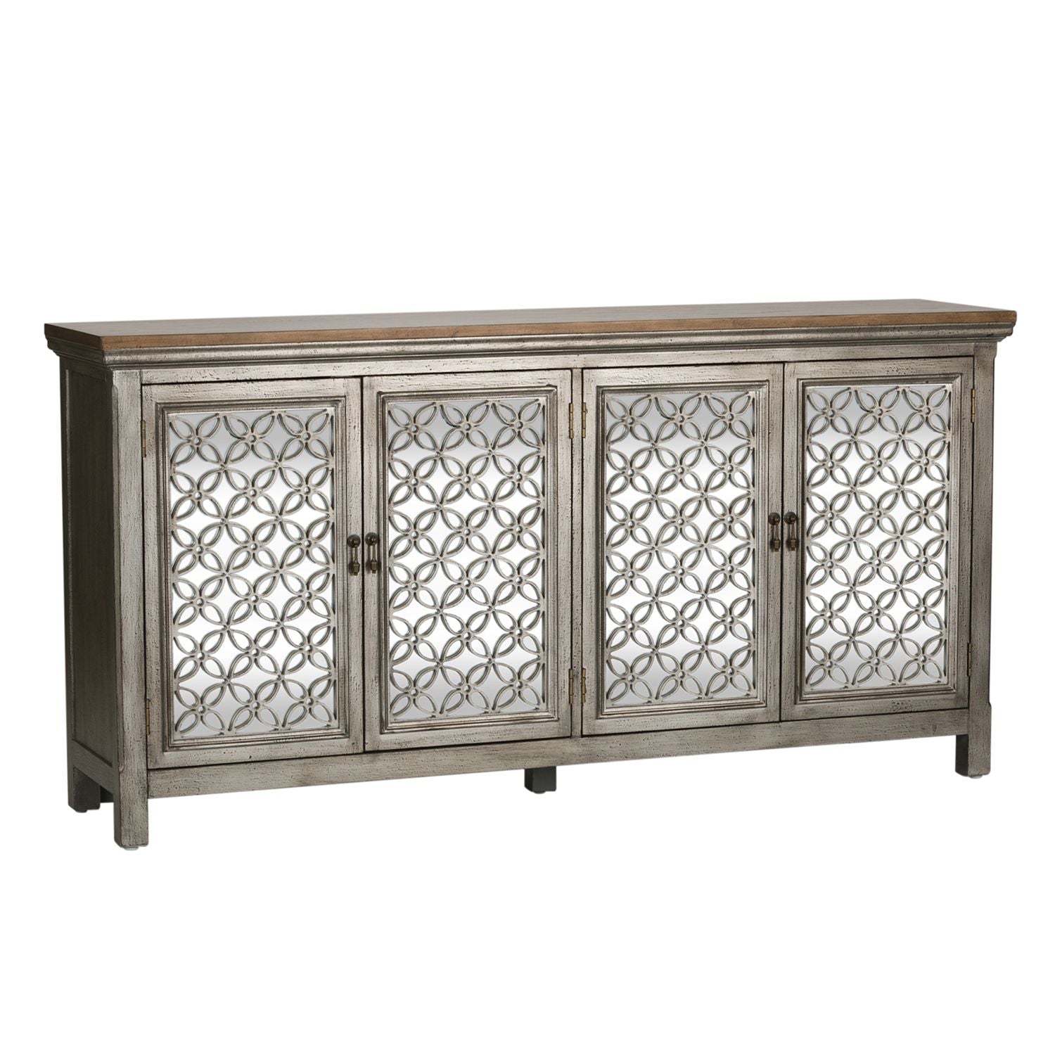 4 Door Accent Cabinet