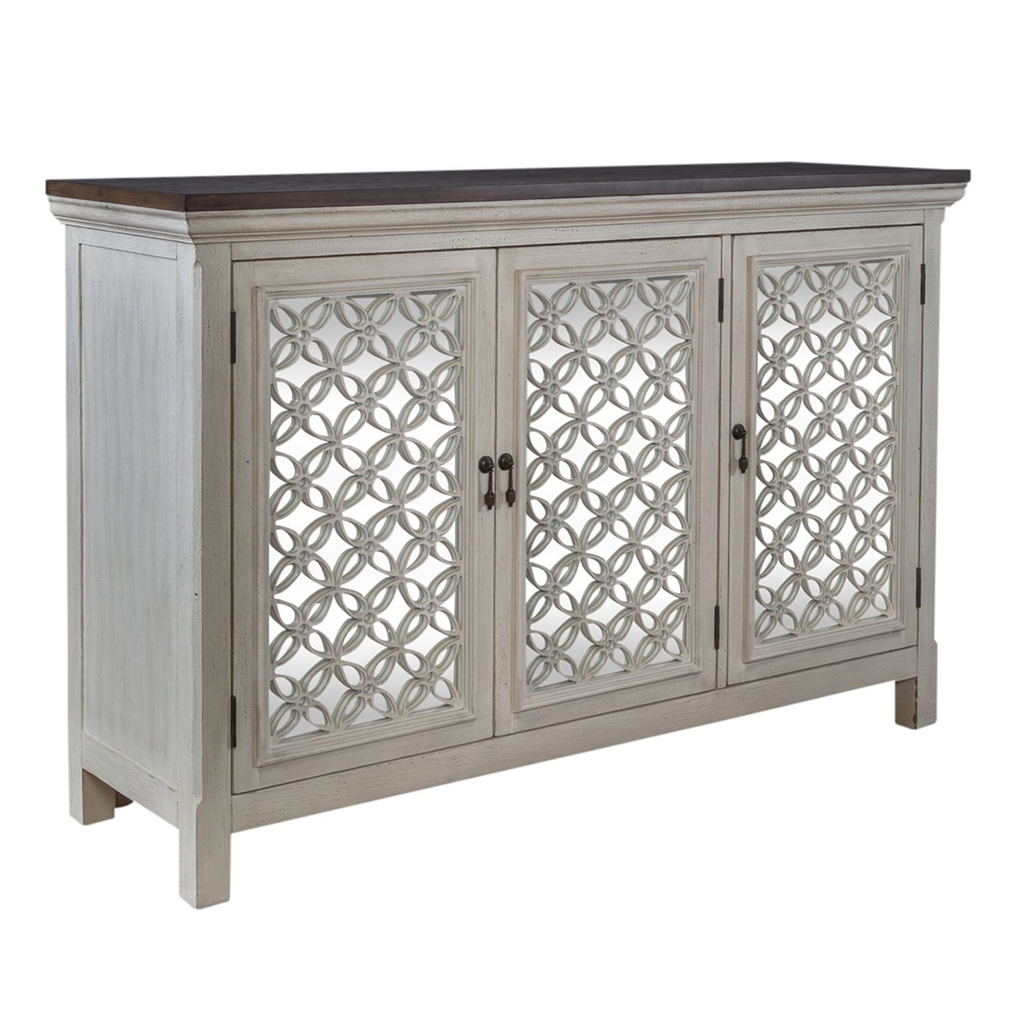 3 Door Accent Cabinet