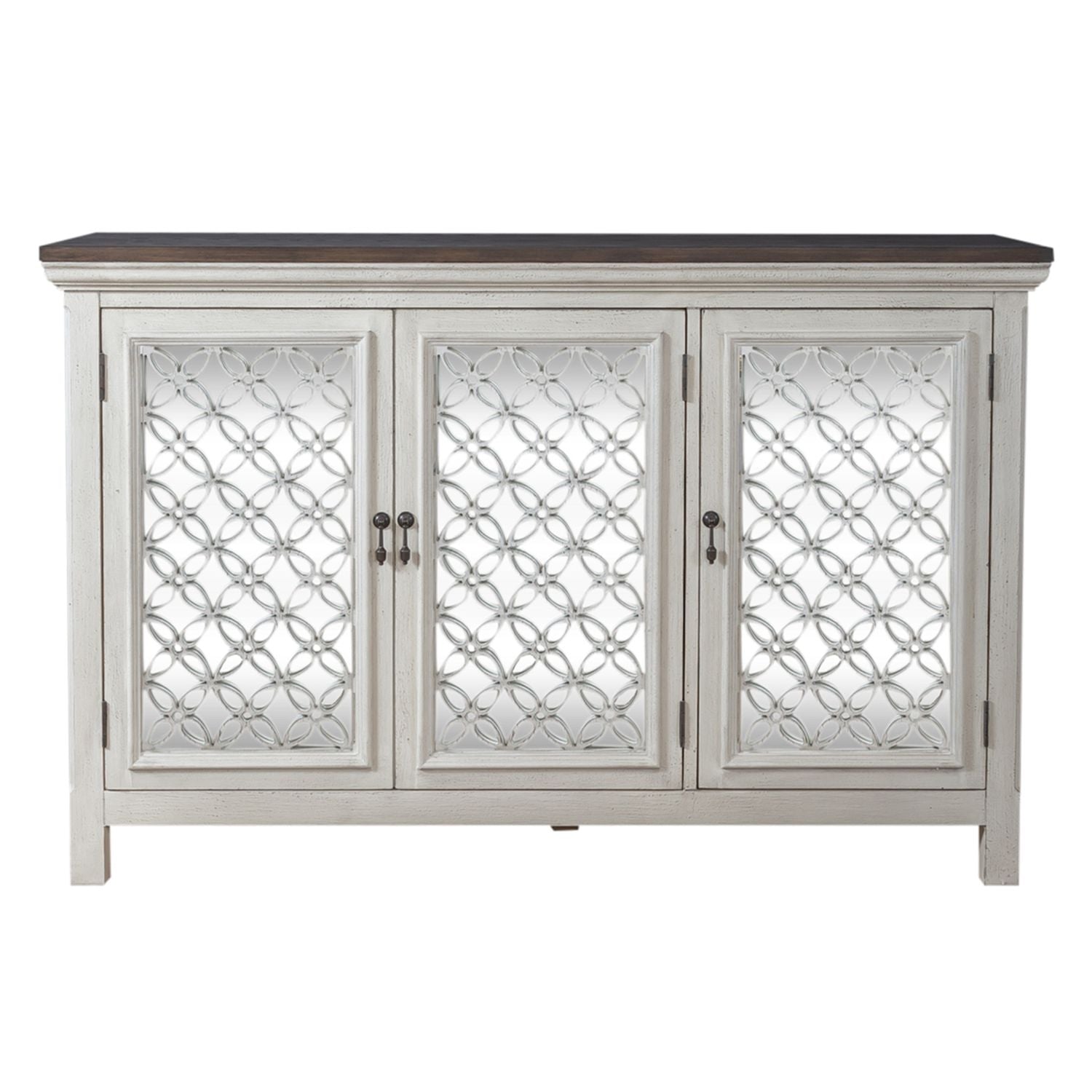 3 Door Accent Cabinet