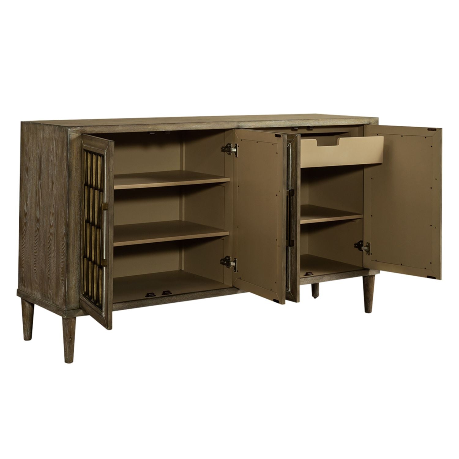 4 Door Accent Cabinet