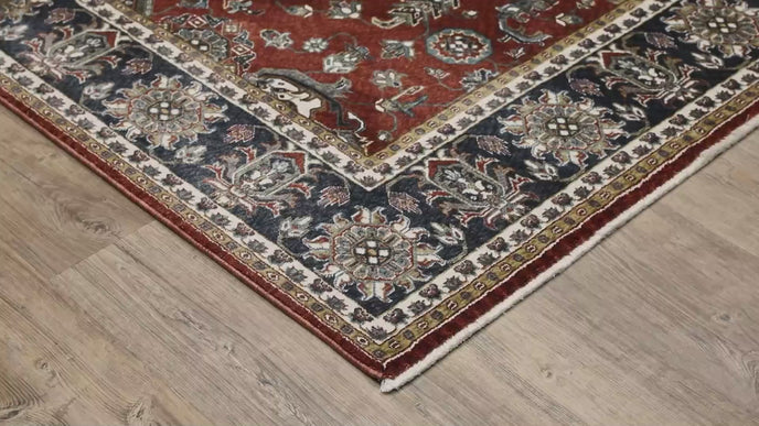 Oriental Weavers Vivian VI05X Red/Navy Area Rug