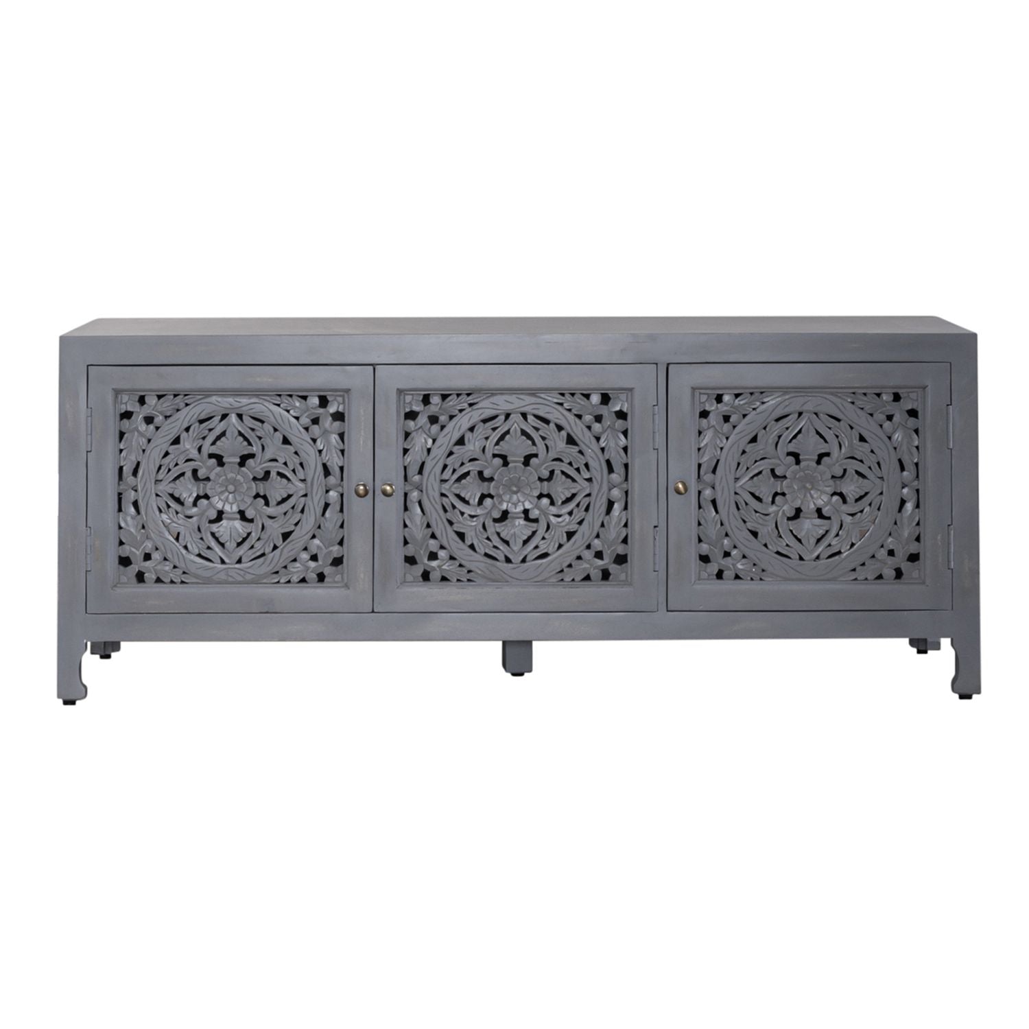 65 Inch 3 Door Accent TV Stand