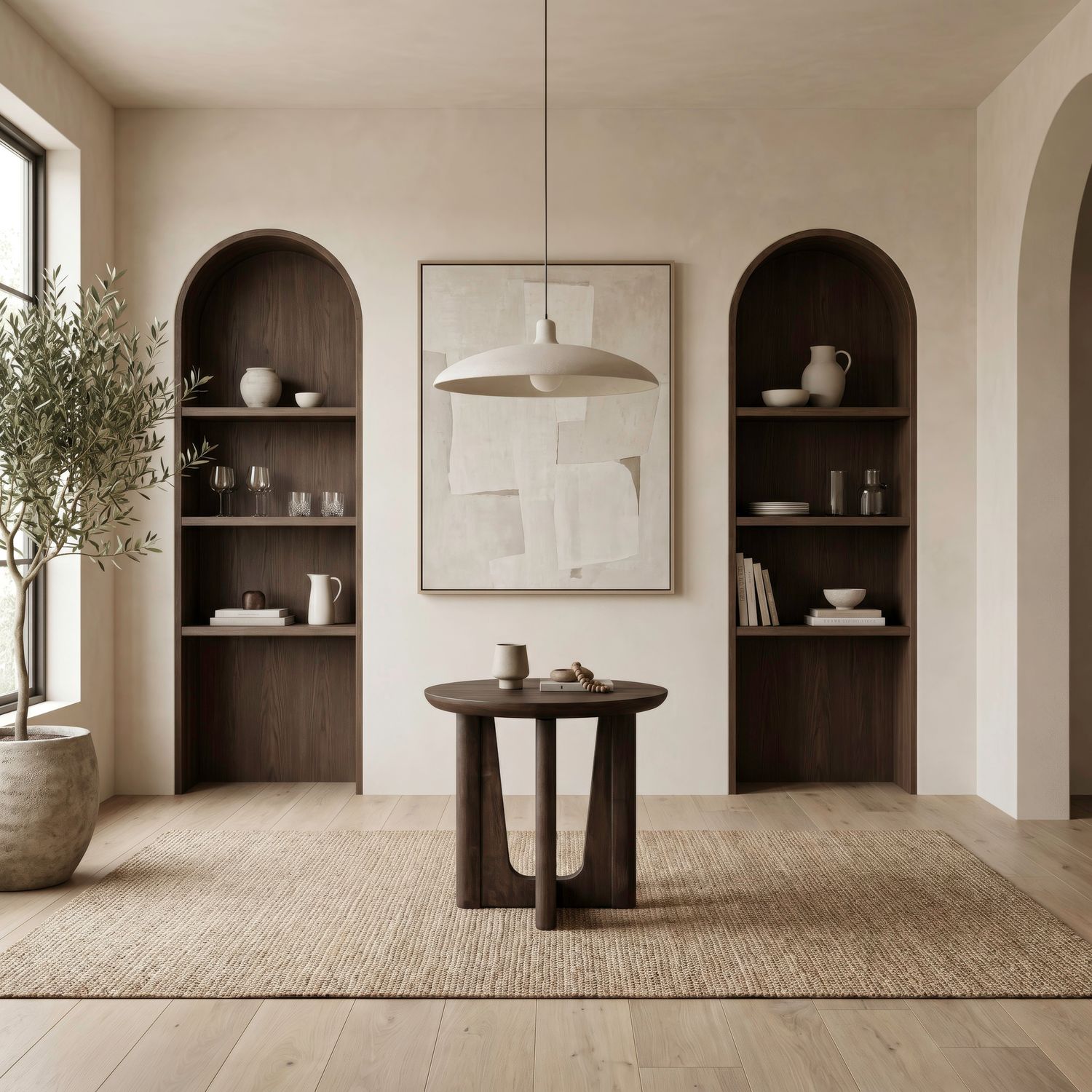 Round End Table