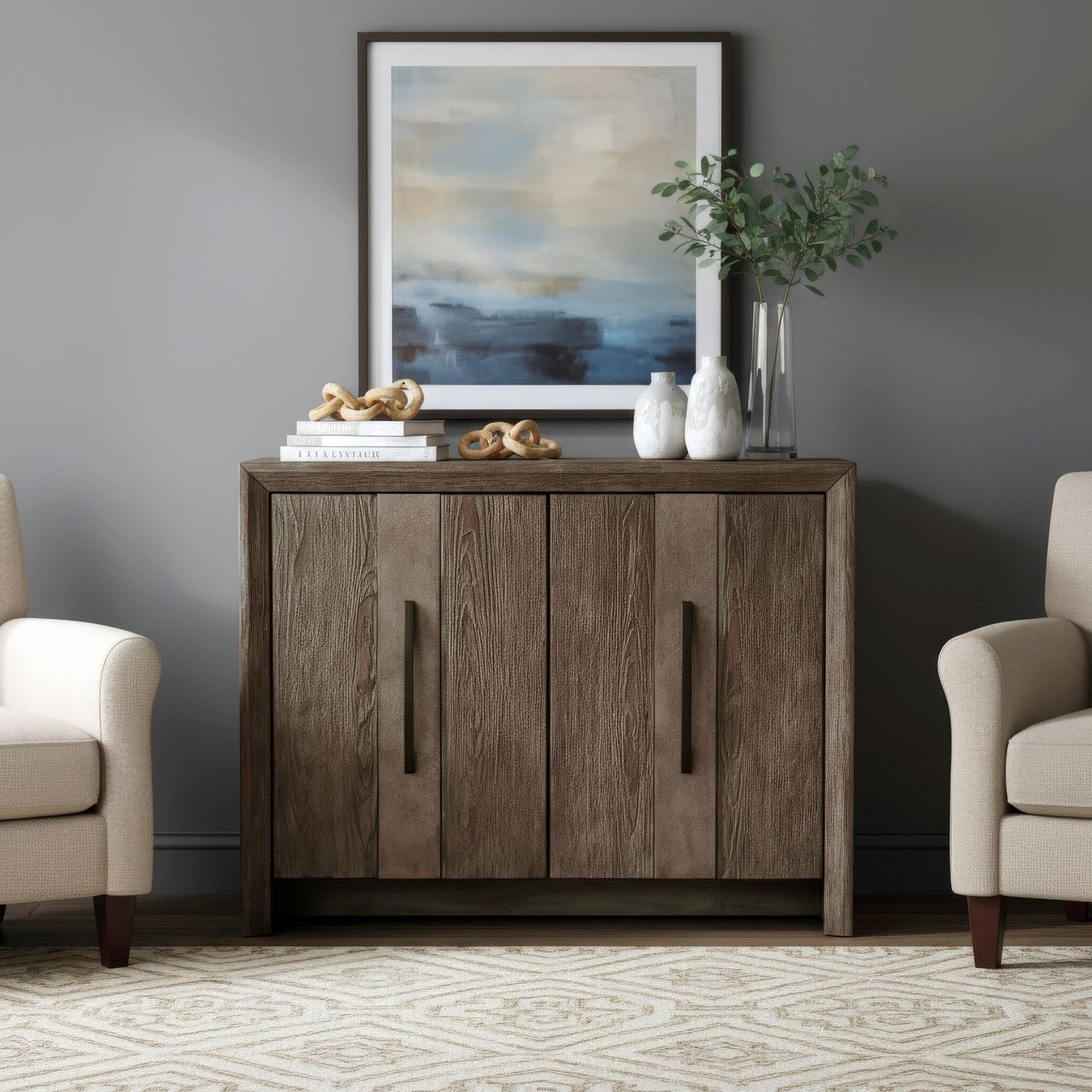 2 Door Accent Cabinet