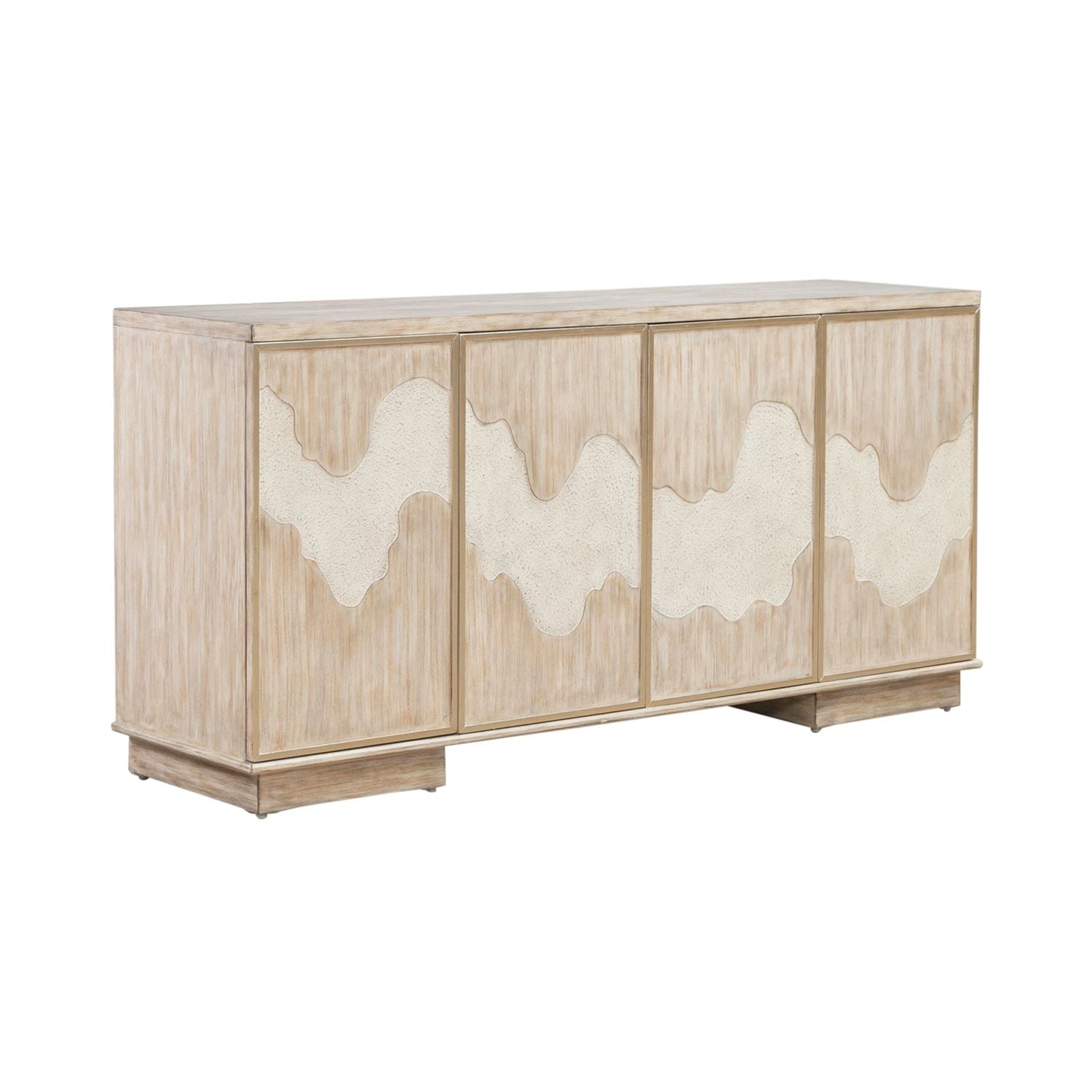4 Door Accent Cabinet