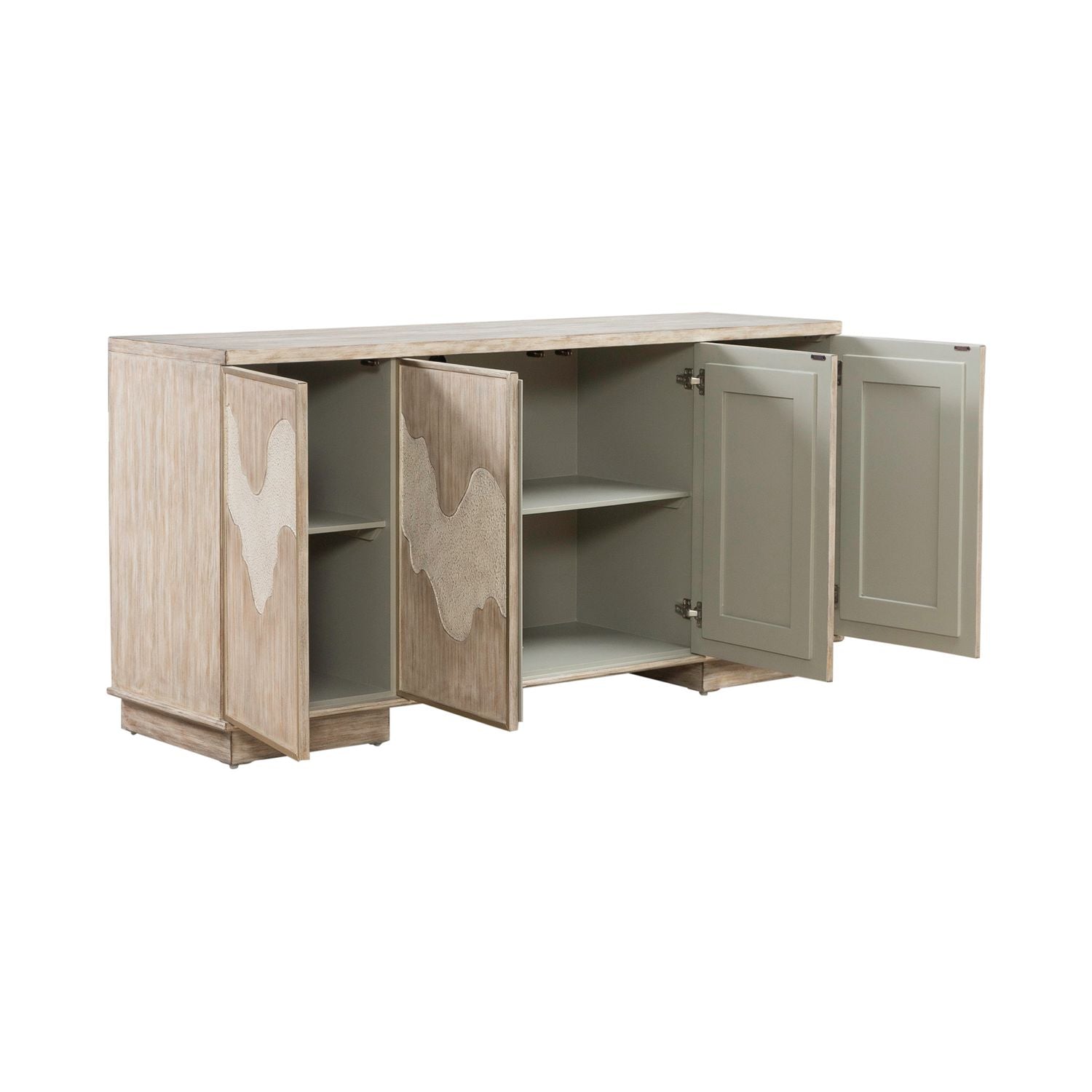 4 Door Accent Cabinet