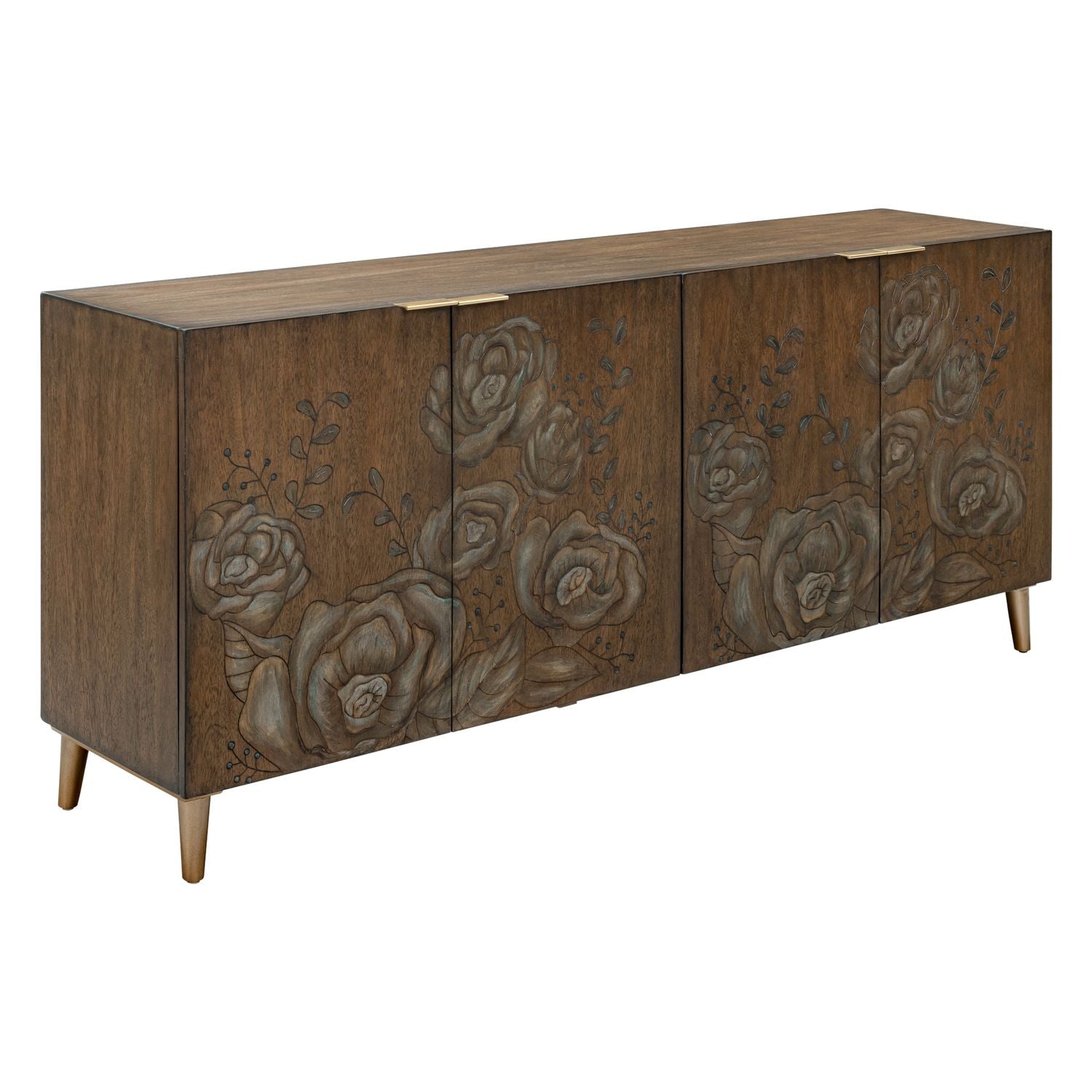 4 Door Accent Cabinet