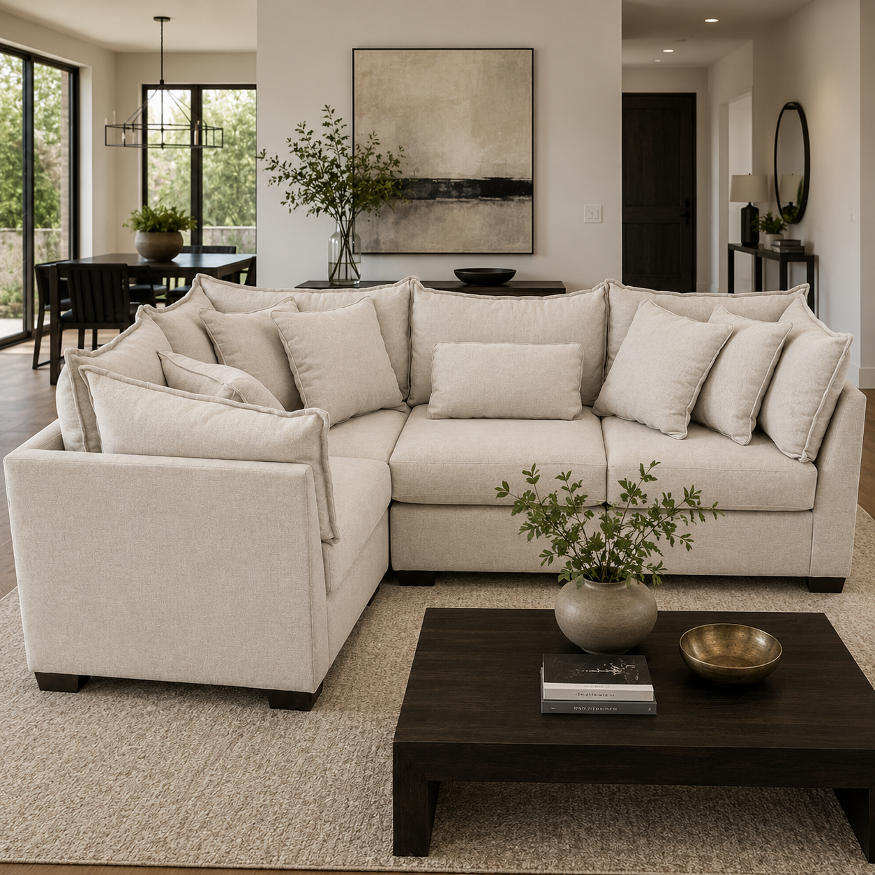 Alina 4 Pc Corner Sectional